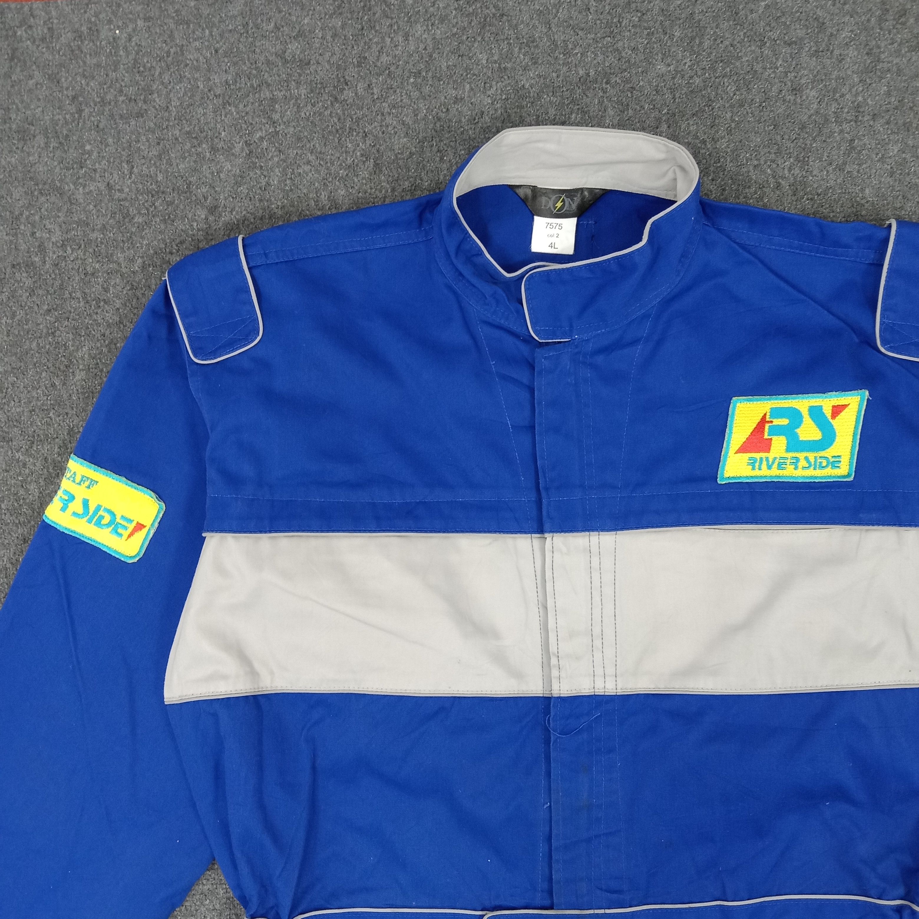 Vintage River Side Staff Racing Workwear Coverall Size US L / EU 52-54 / 3 - 5 Thumbnail