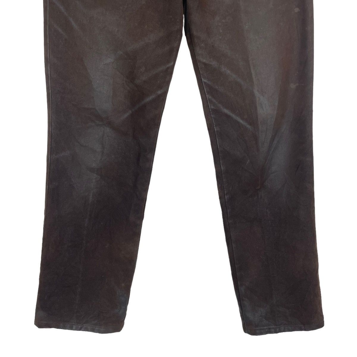 Japanese Brand Crazy Jun Men Black Jeans Size US 33 - 4 Thumbnail