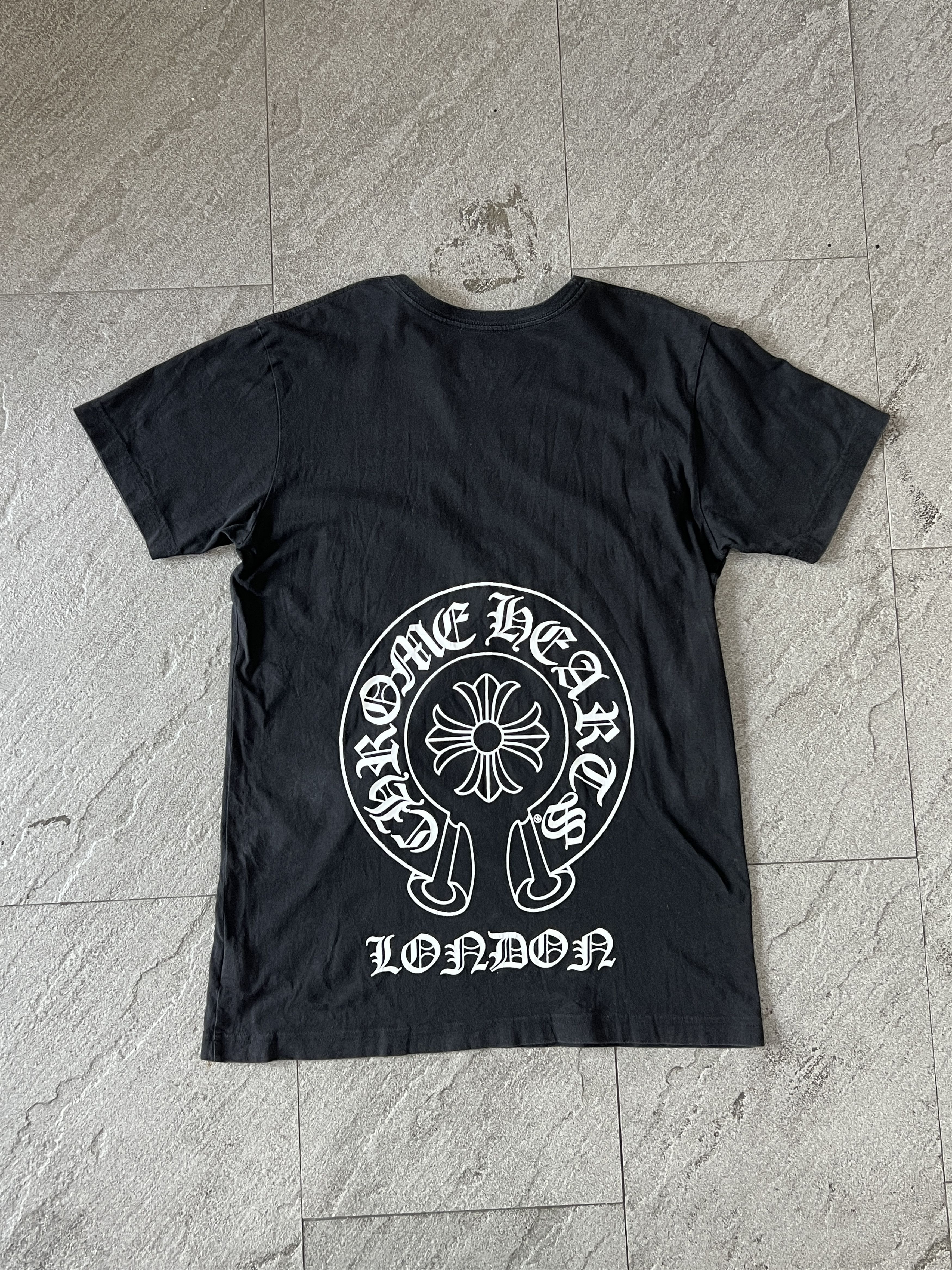 Chrome Hearts Chrome Hearts London Horseshoe Tee Black Large Size US L / EU 52-54 / 3 - 2 Thumbnail