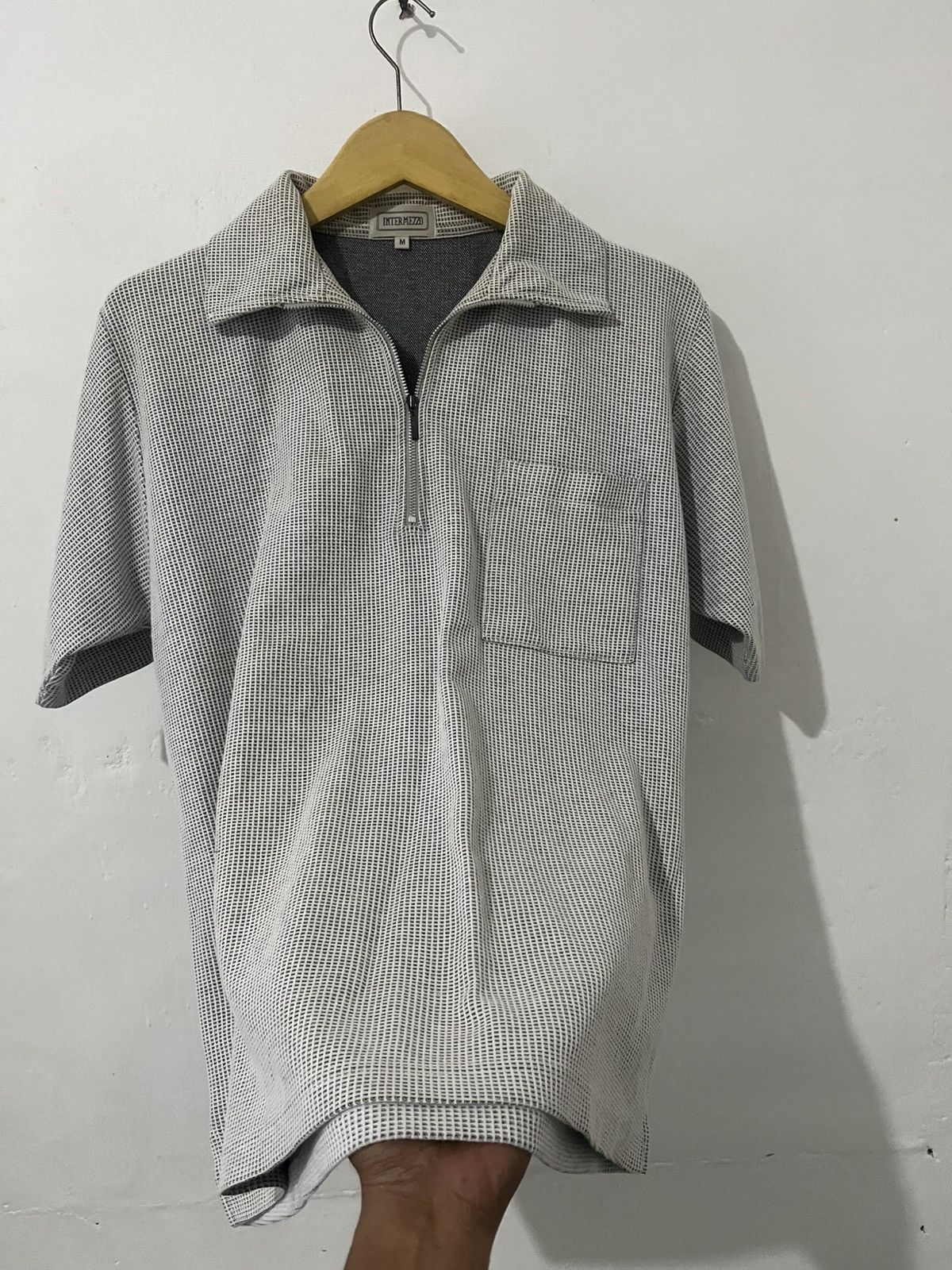 Japanese Brand Vintage Intermezzo Collar T-Shirt Size US M / EU 48-50 / 2 - 4 Thumbnail
