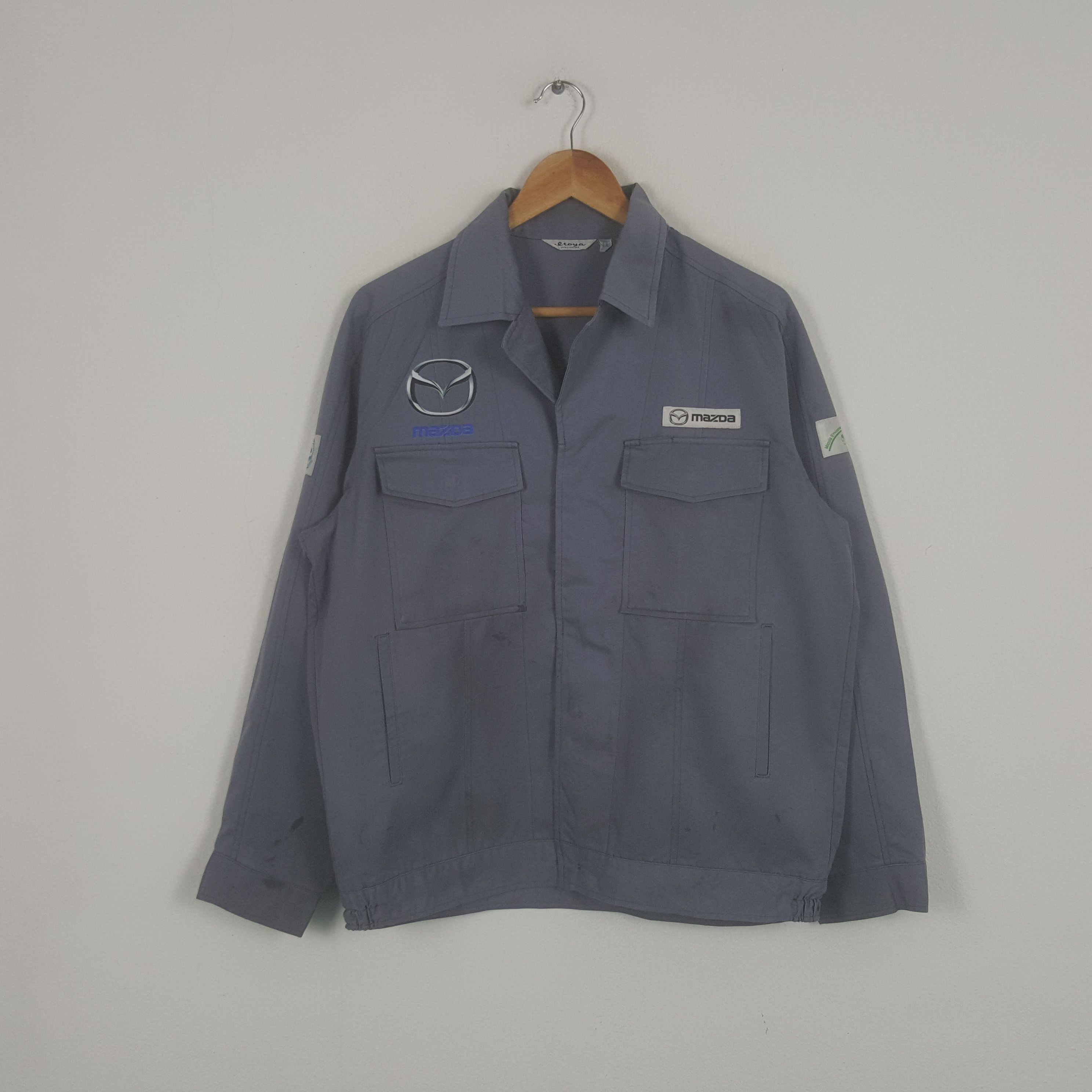 Japanese Brand × Vintage Vintage Mazda Japanese Rally Team Custom Art Jacket Size US L / EU 52-54 / 3 - 1 Thumbnail