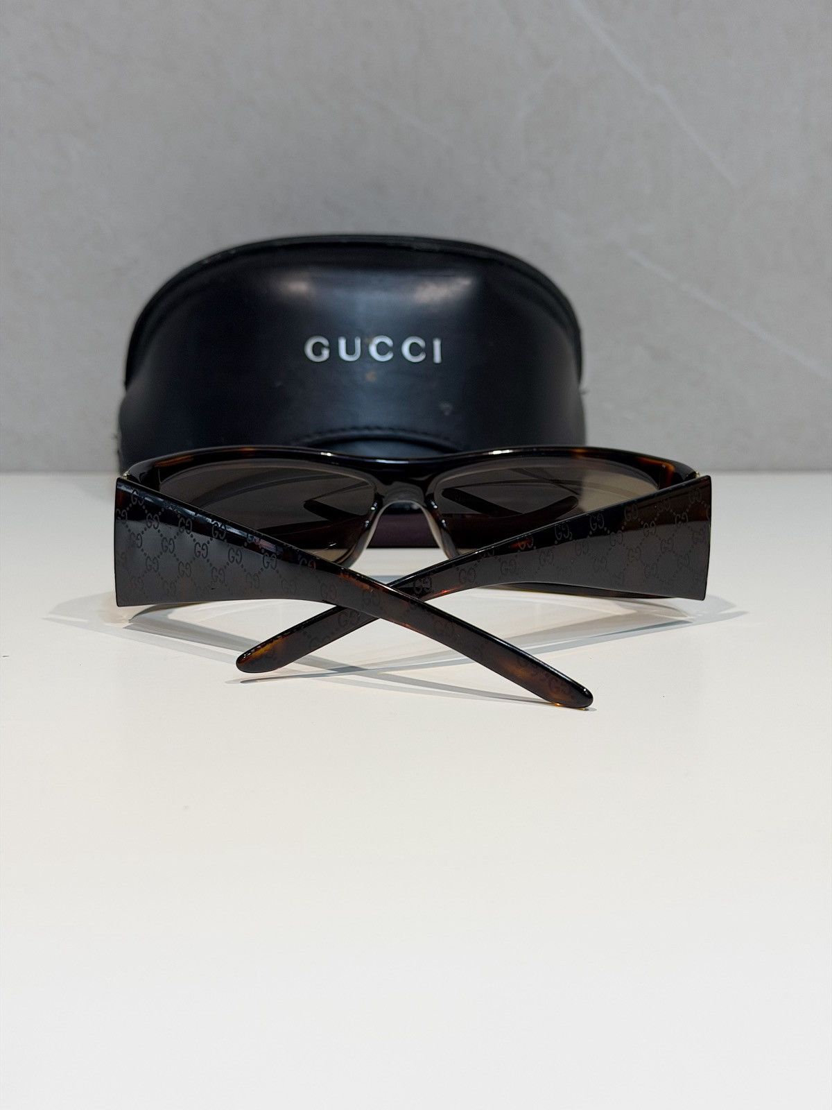 Gucci GUCCI Tom Ford FW 2004 Logo Slim Sunglasses GG1564/S Demna Size ONE SIZE - 9 Thumbnail