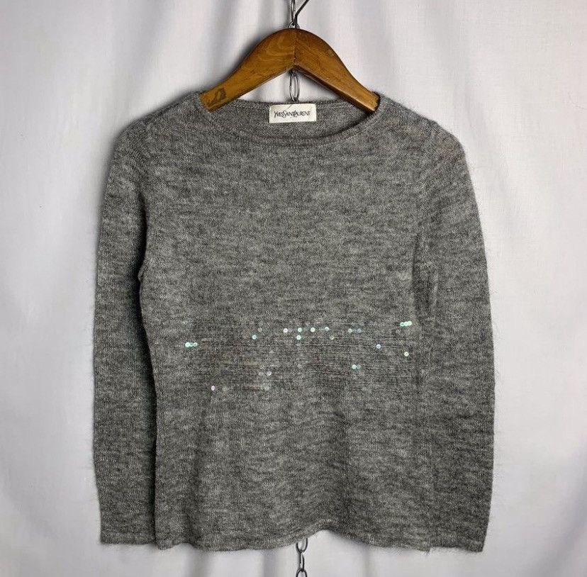 Yves Saint Laurent YSL Yves Saint Laurent Knit Sweater Size M / US 6-8 / IT 42-44 - 1 Thumbnail