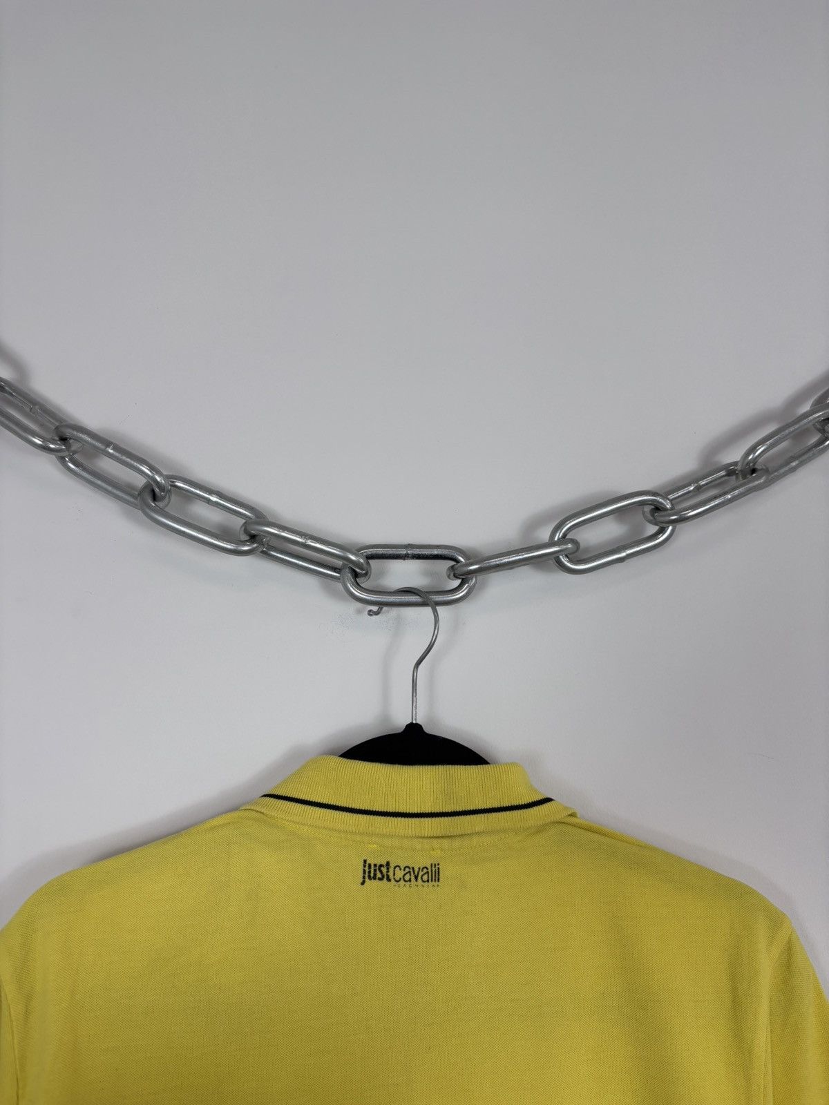 Just Cavalli Just Cavalli Beachwear Men’s Yellow Short Sleeve Polo Shirt Size US L / EU 52-54 / 3 - 17 Thumbnail