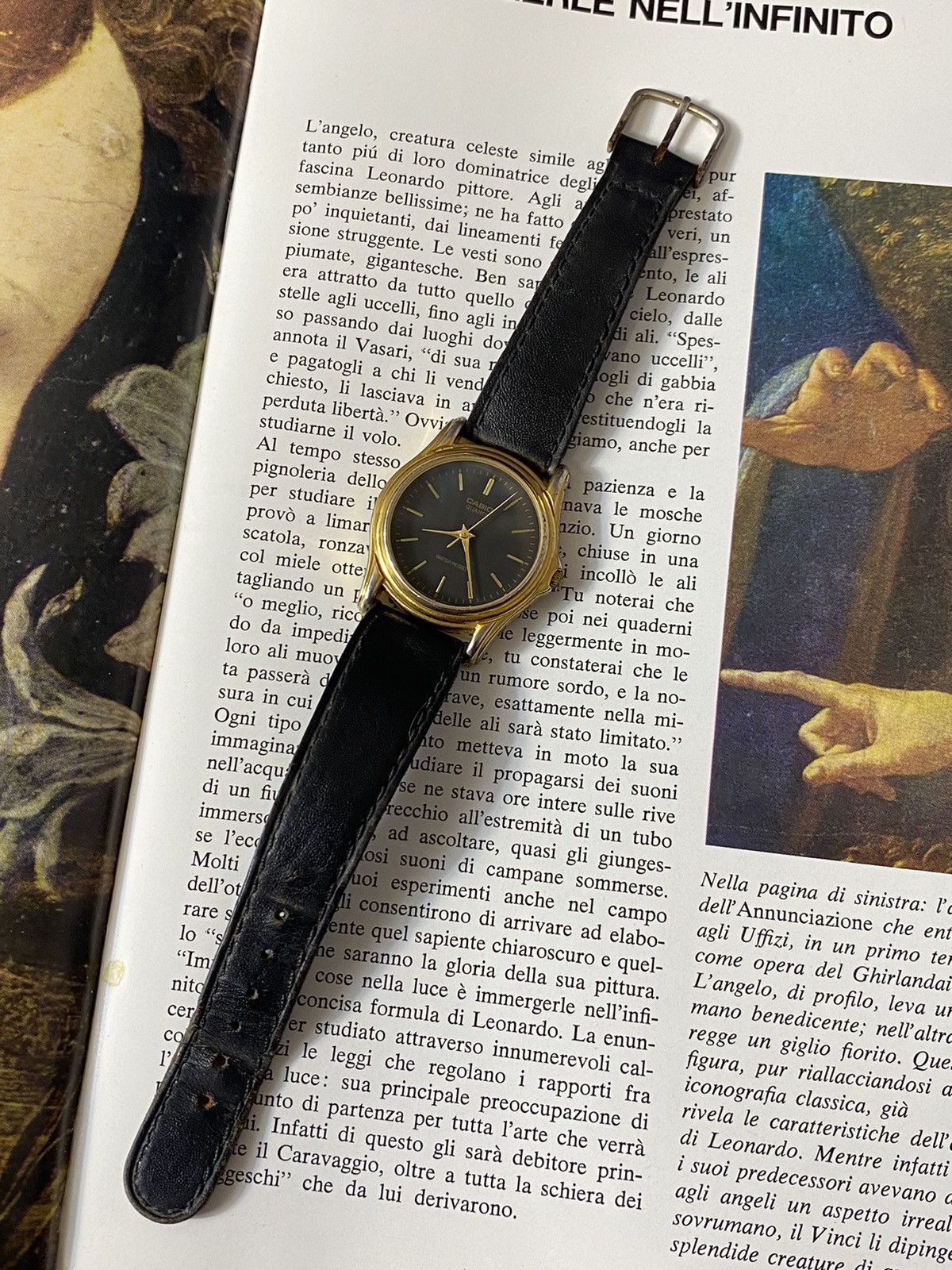 Casio Classic Casio Quartz Watch Gold/Black Size ONE SIZE - 6 Thumbnail