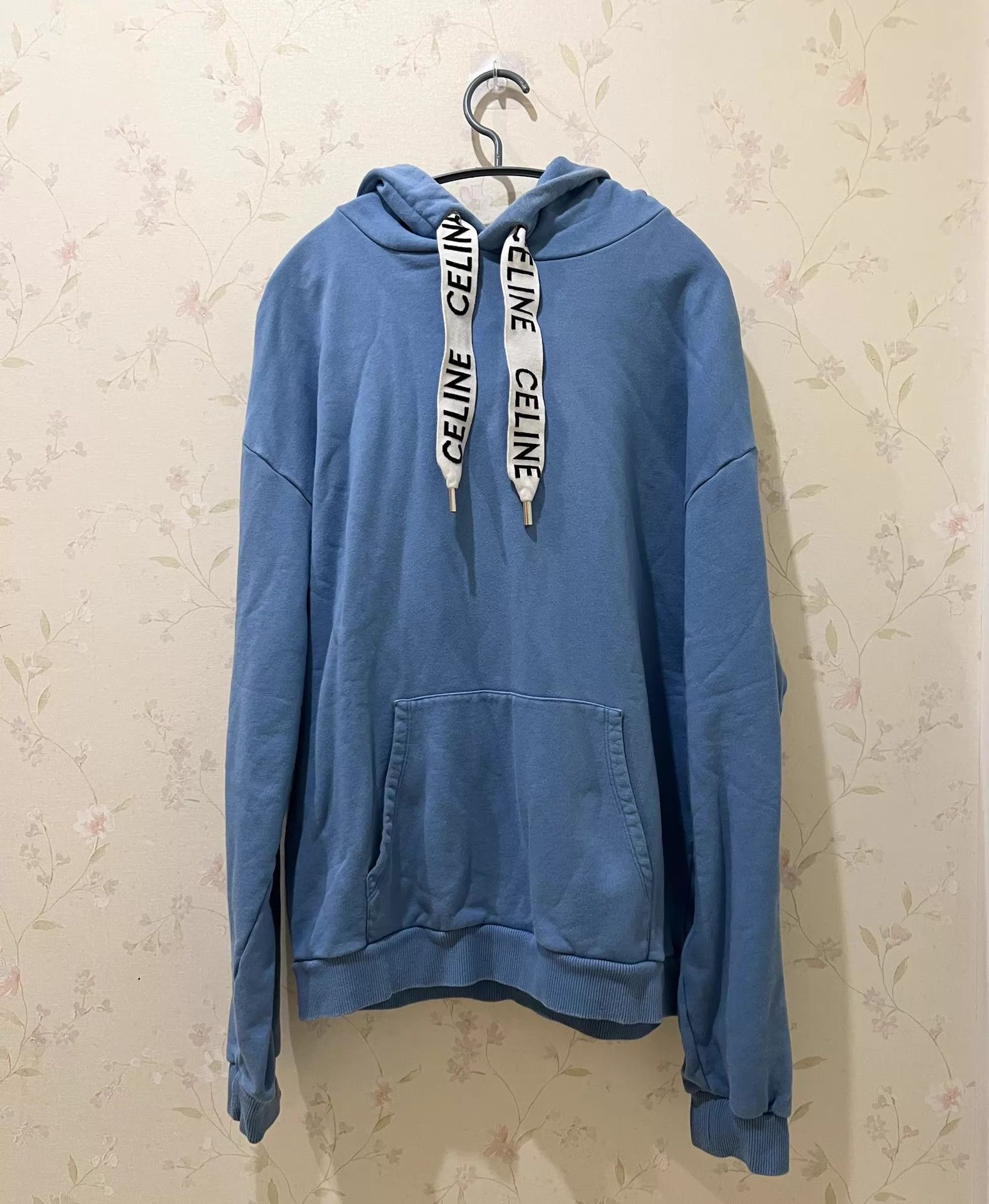 Celine Celine Logo Drawstring Hoodie XL 98 New Size US XL / EU 56 / 4 - 1 Thumbnail