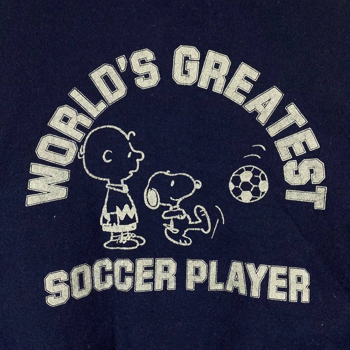 Peanuts × Vintage Vintage Peanuts Snoopy Varsity Jacket Size US M / EU 48-50 / 2 - 10 Thumbnail