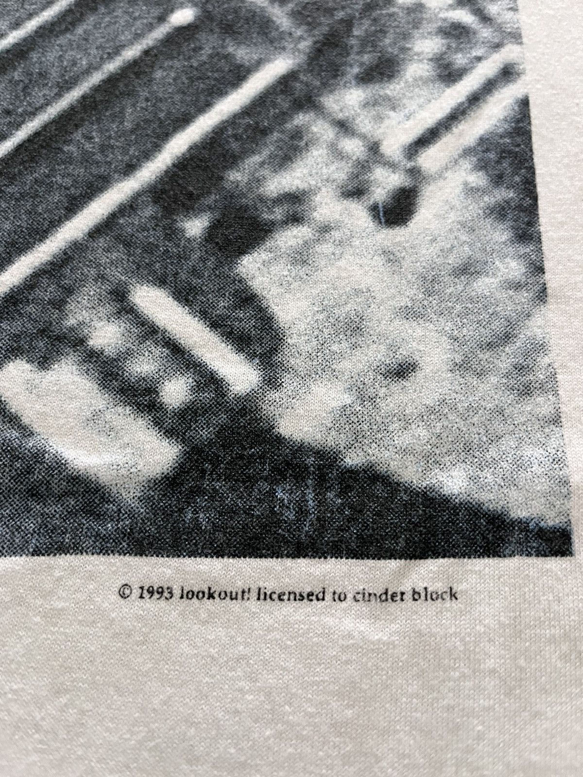 Band Tees Vtg RARE Tilt (Play Cell Album Cover) Cinderblock 1993 Size US L / EU 52-54 / 3 - 4 Thumbnail