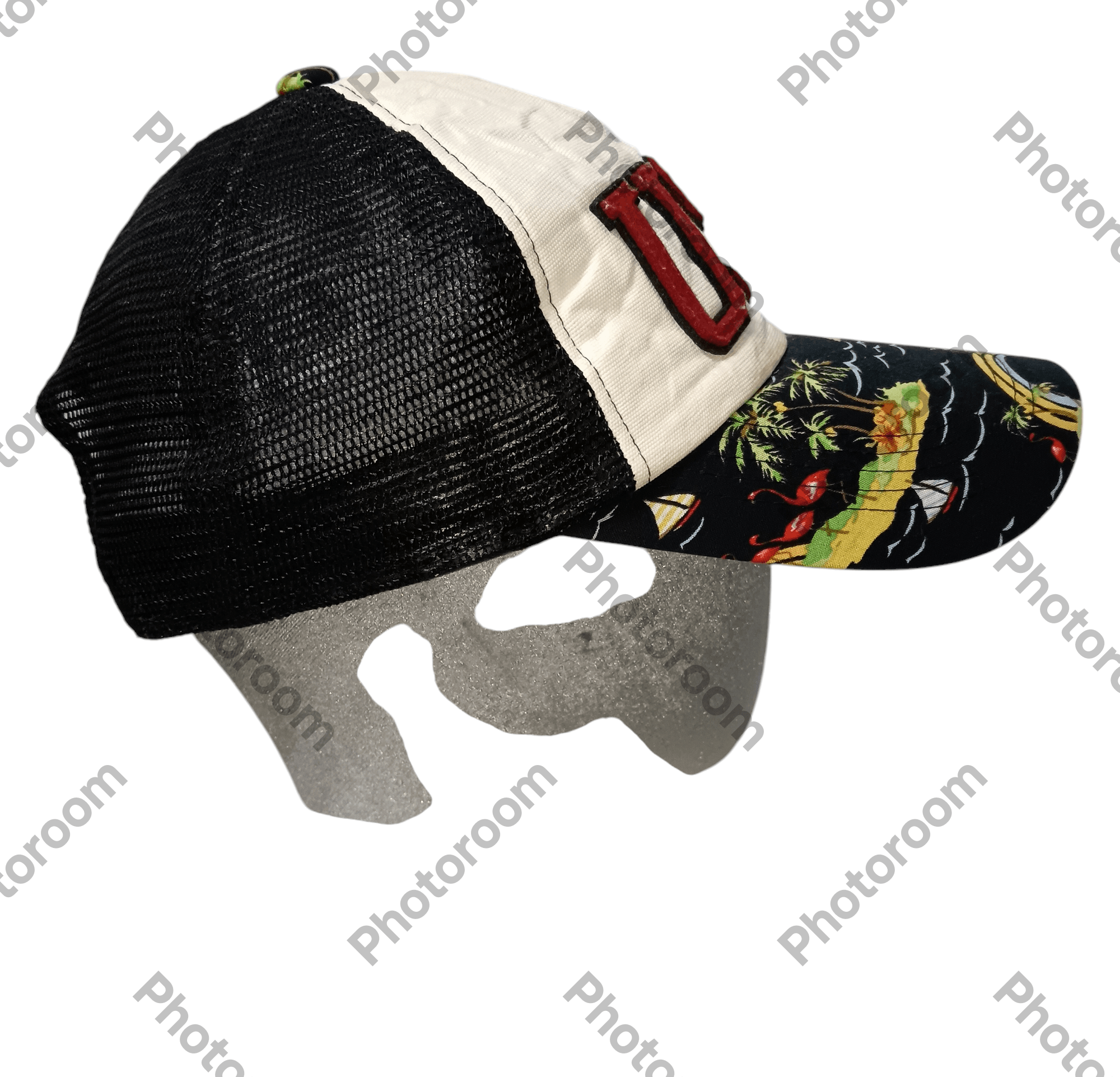 Japanese Brand USN HAWAII EMBROIDERED TRUCKER HAT Size ONE SIZE - 3 Thumbnail