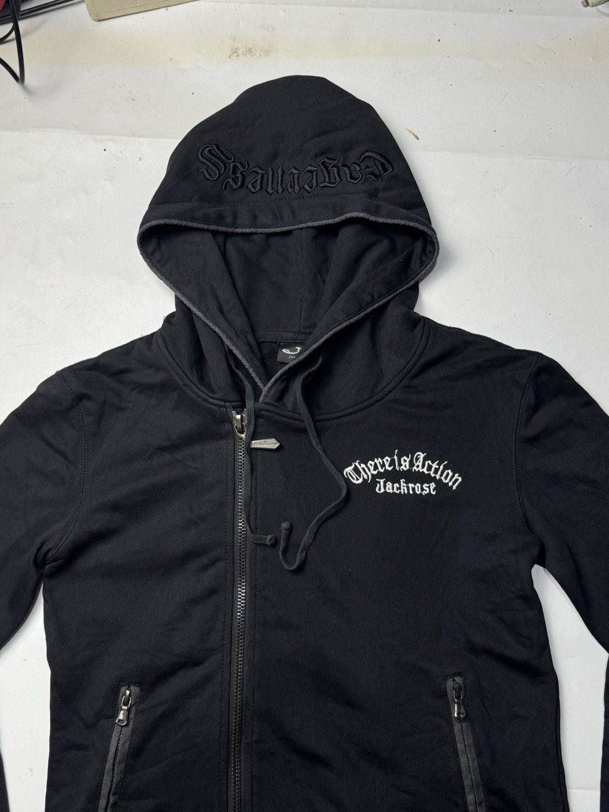 If Six Was Nine × Japanese Brand × Le Grande Bleu (L.G.B.) Jackrose Ifsixwasnine Asymmetrical Hooded Skulls Size US M / EU 48-50 / 2 - 3 Thumbnail