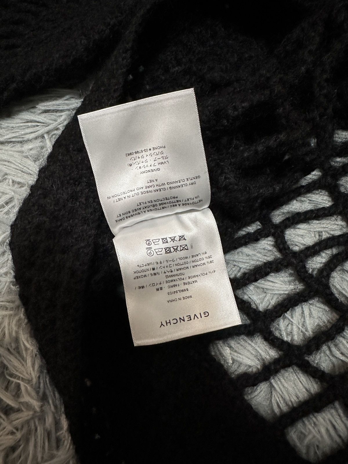Givenchy Givenchy cobweb hoodie Size US S / EU 44-46 / 1 - 7 Thumbnail