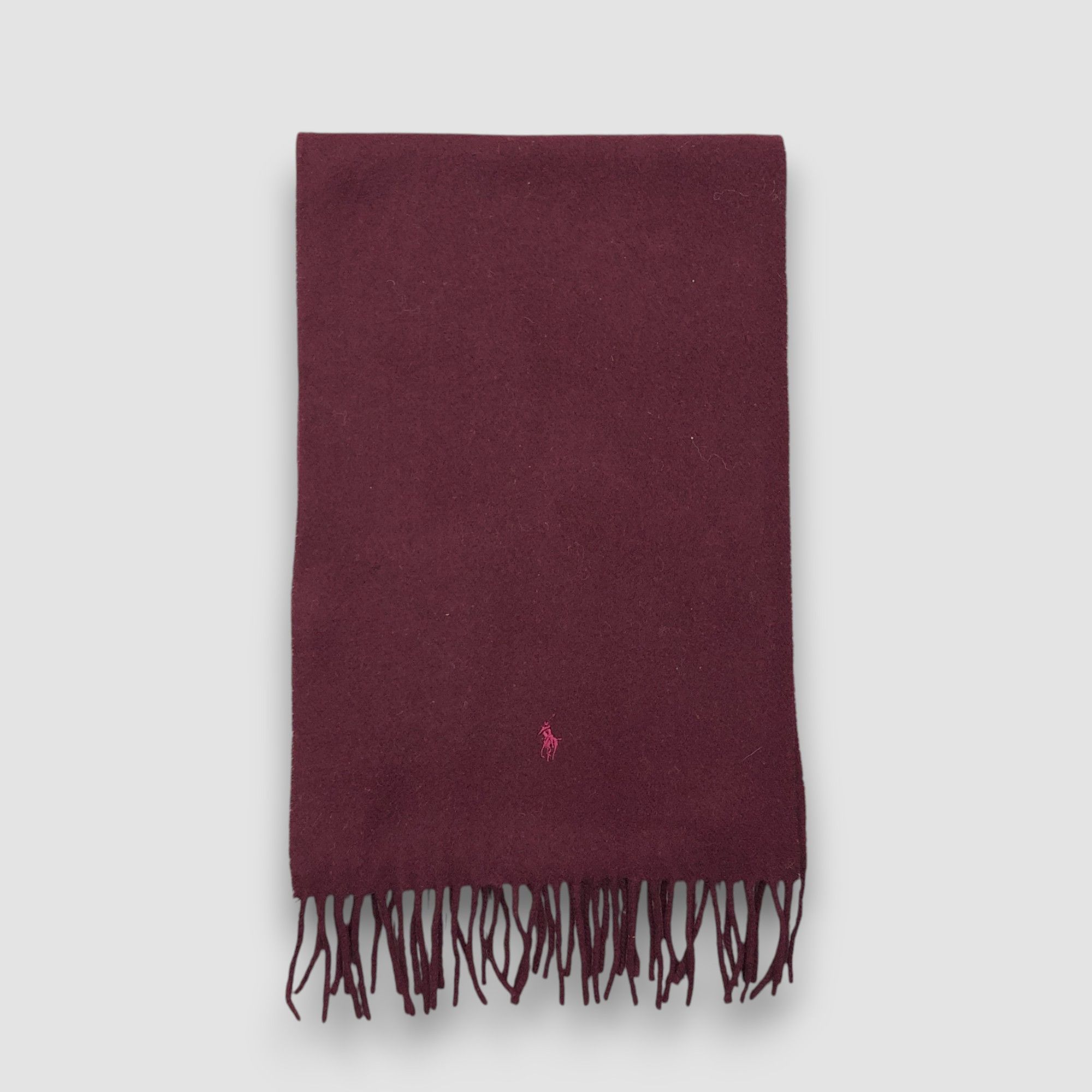 Polo Ralph Lauren Vintage Polo Ralph Lauren Scarf Muffler Wool Scarves Size ONE SIZE - 3 Thumbnail