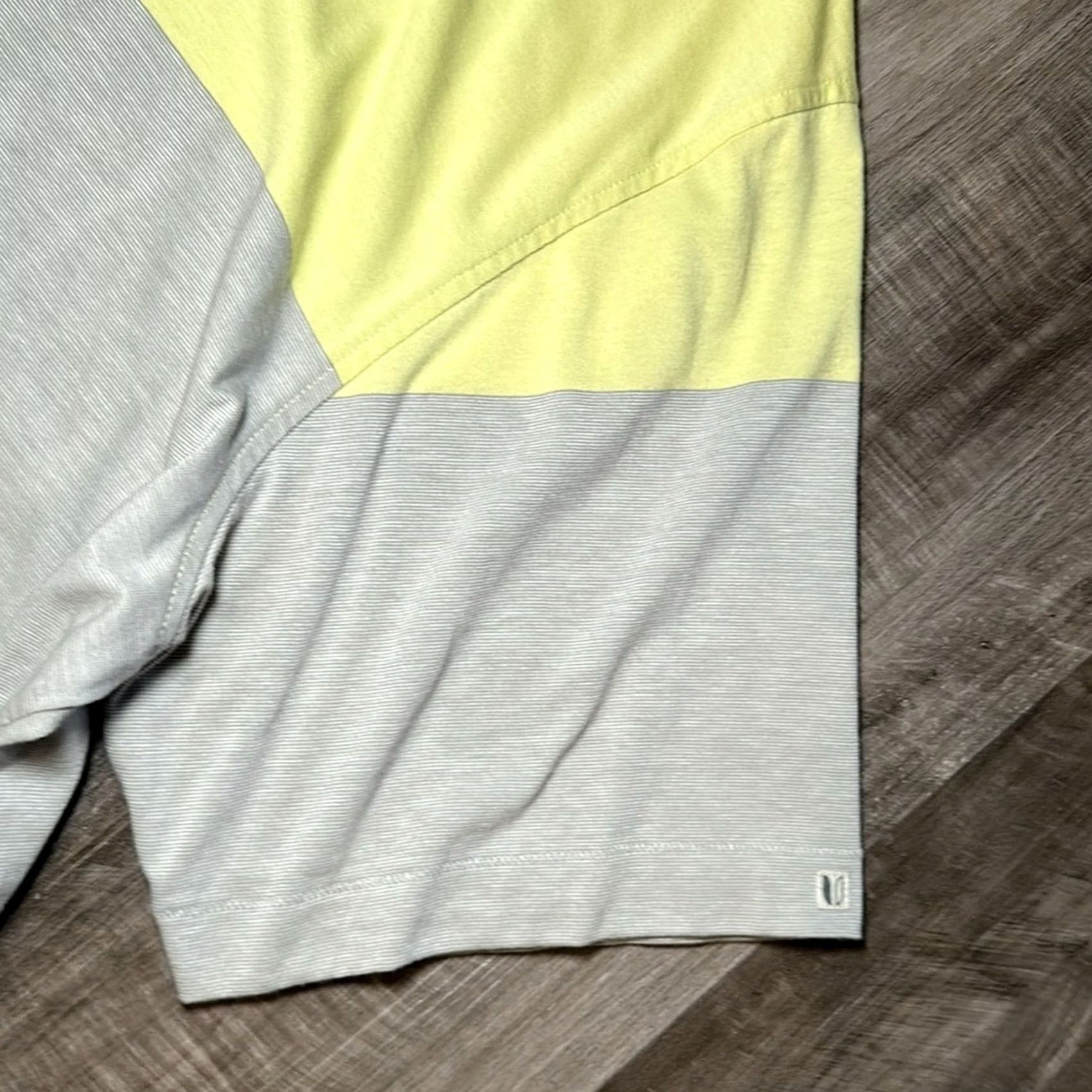 Vintage VINTAGE Linksoul Tempus Fugit Luxury Cotton Golf Polo 2XL Mens Yellow Size US XXL / EU 58 / 5 - 4 Thumbnail