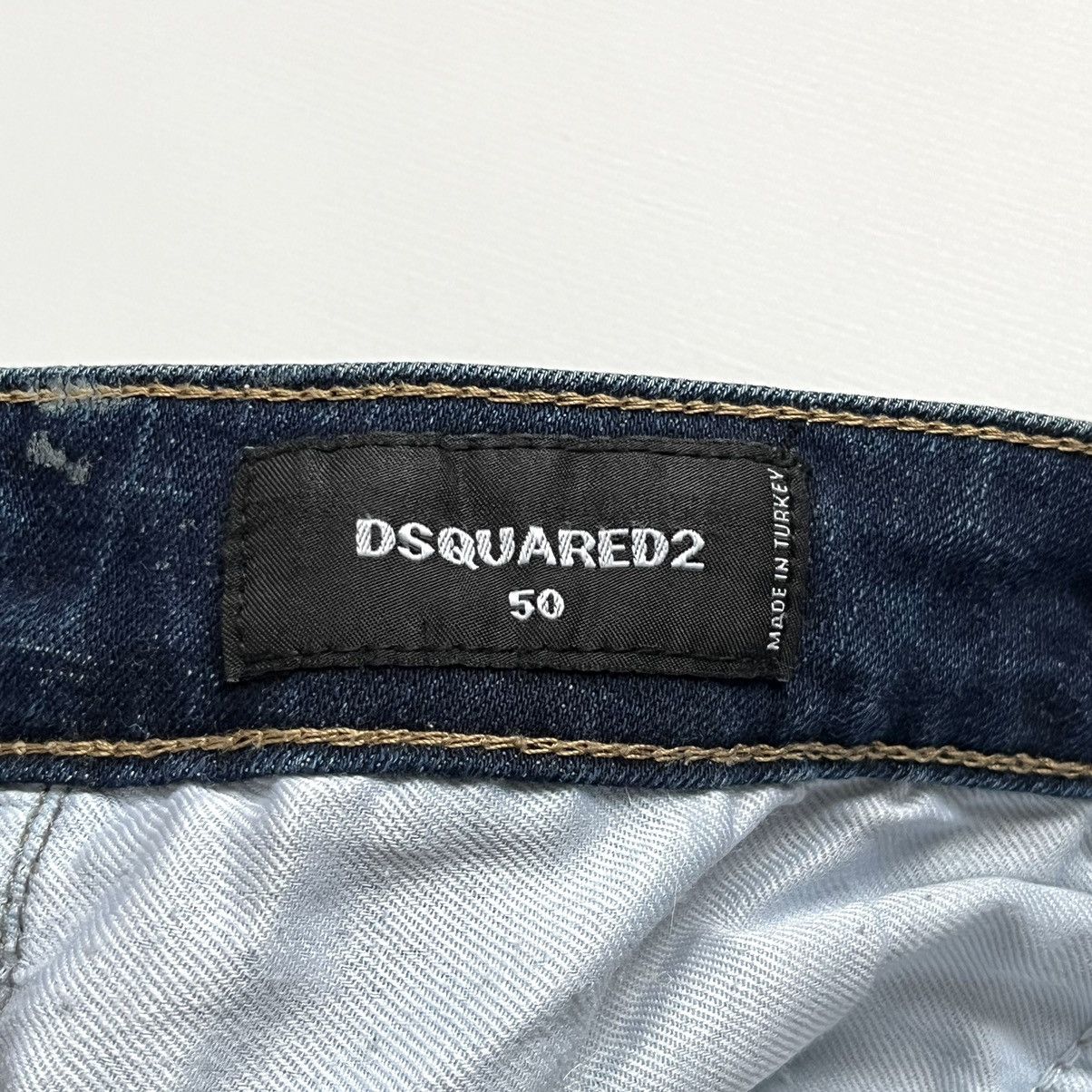 Dsquared2 Dsquared 2 distressed painted western denim jeans skinny Size US 30 / EU 46 - 8 Thumbnail