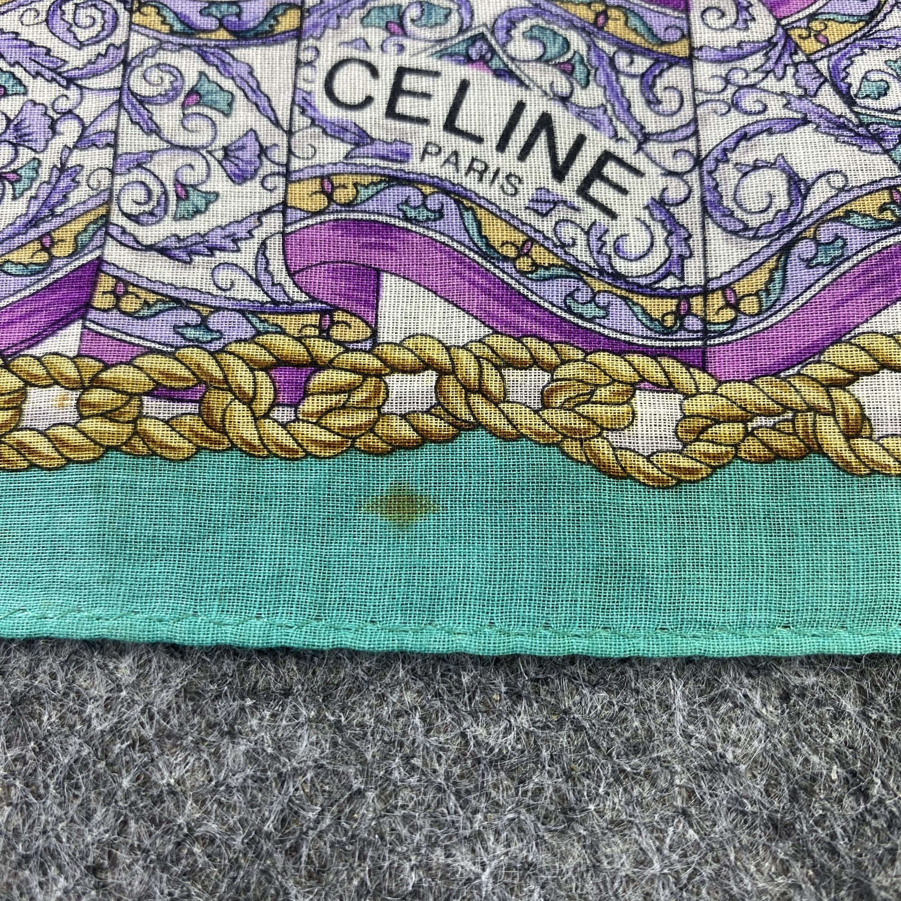 Celine Celine Handkerchief / Bandana / Neckerchief -B701 Size ONE SIZE - 6 Thumbnail