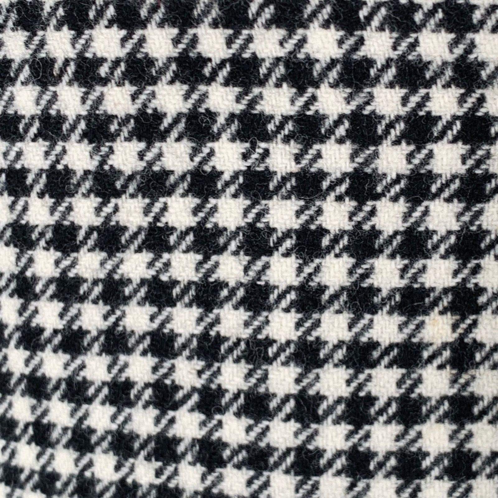 Brooks Brothers Black Fleece BLACK FLEECE 38 Black White Checkered Wool Notch Lapel Suit Size 38R - 2 Thumbnail