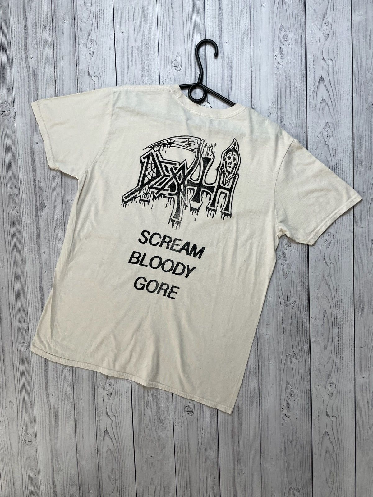 Band Tees Vintage Death Scream Bloody Gore rock tee Y2K metal size L Size US L / EU 52-54 / 3 - 2 Thumbnail