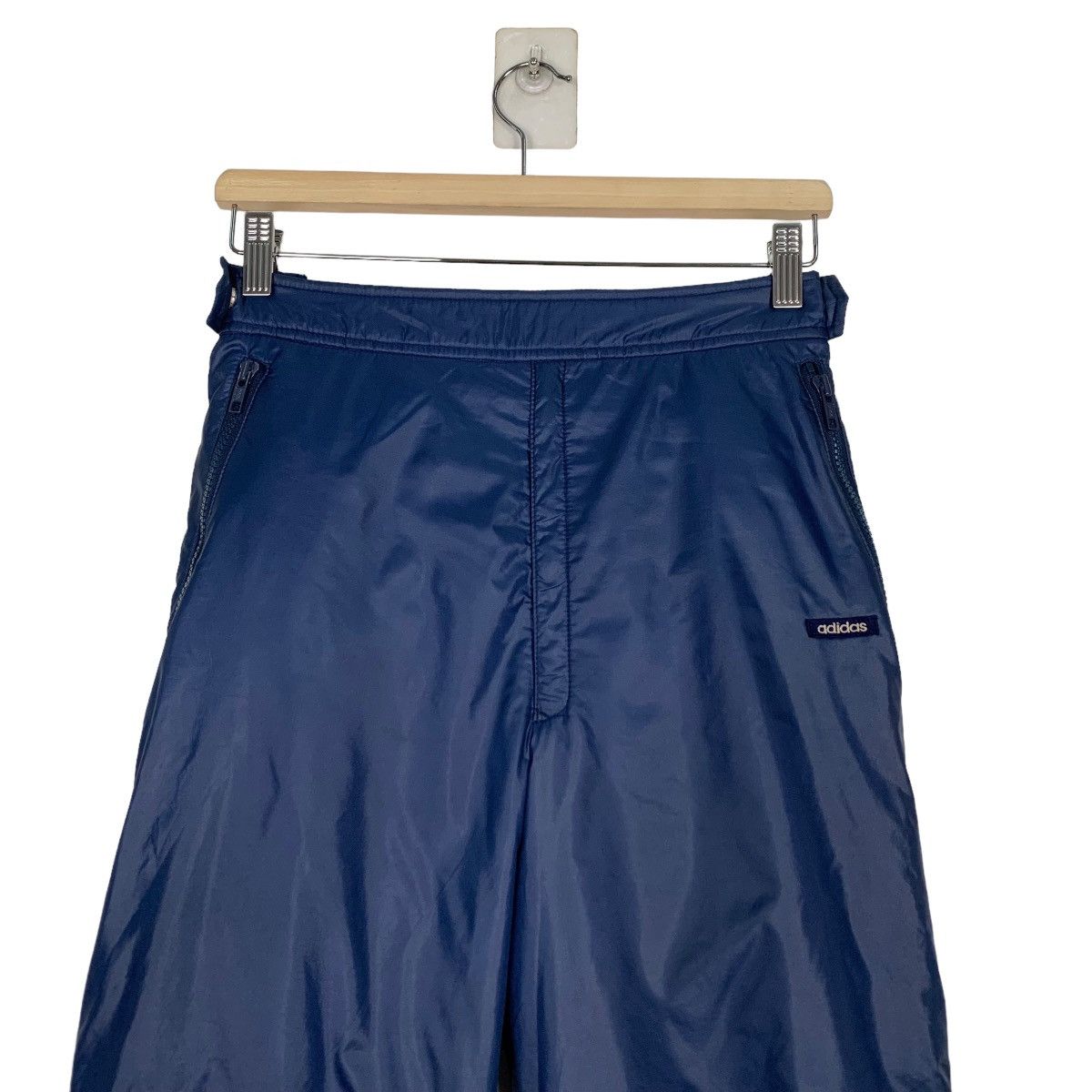 Adidas ADIDAS Track Joggers Drawstrings Nylon Pant #0053-C4 Size US 28 / EU 44 - 3 Thumbnail