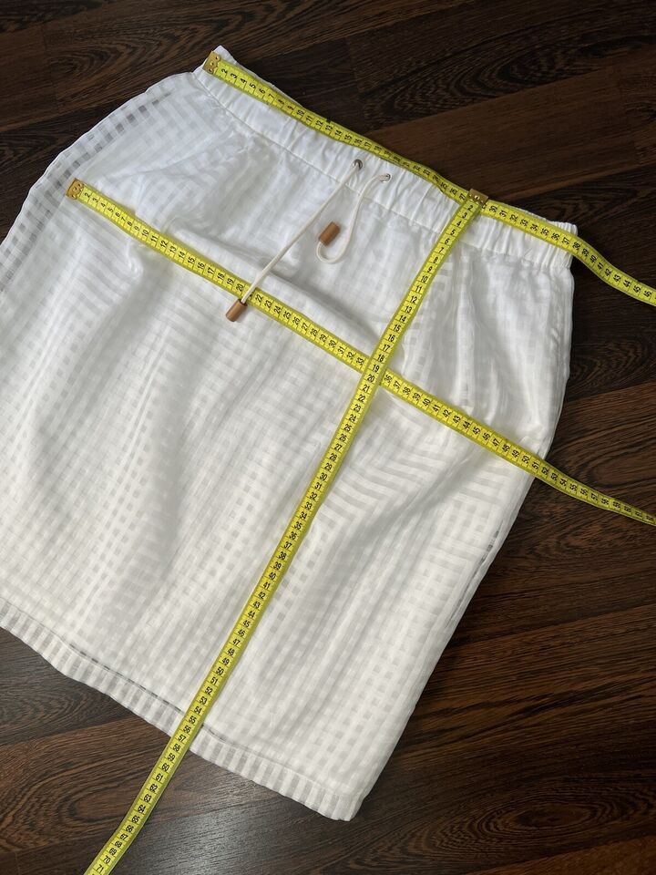 Fabiana Filippi Fabiana Filippi Skirt Cotton/Silk White Size M Size 30" / US 8 / IT 44 - 15 Thumbnail