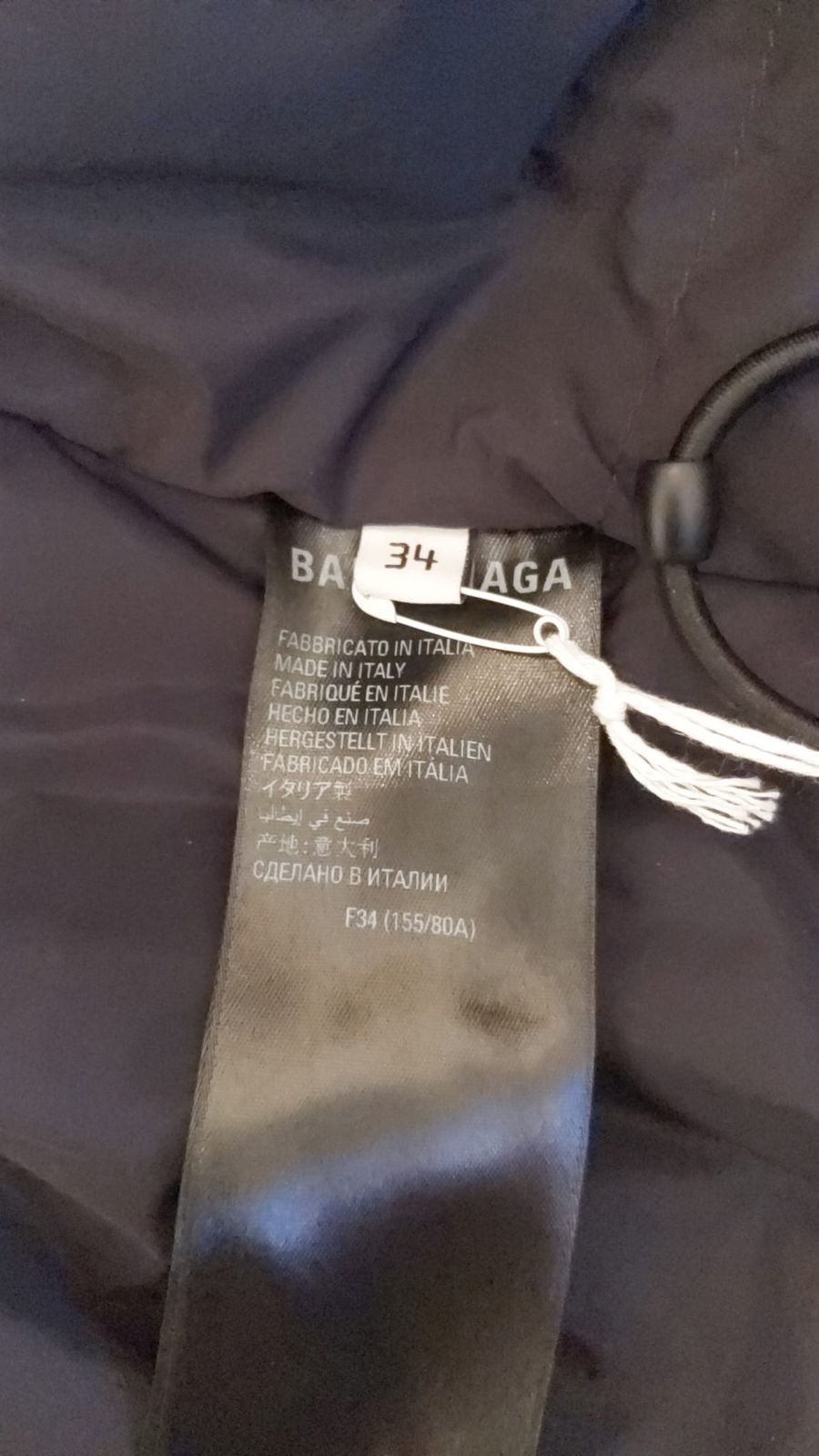 Adidas × Balenciaga CC000013 Balenciaga Adidas Trefoil Puffer in Black Size US M / EU 48-50 / 2 - 3 Thumbnail