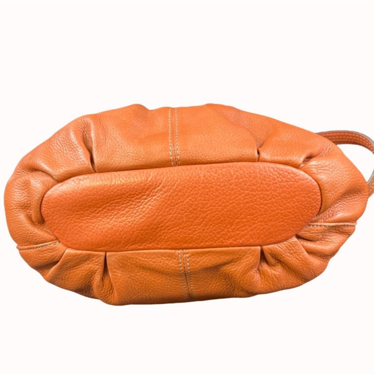 Other Tignanello Women's Orange Leather Purse/Shoulder Bag SKU 529 Size ONE SIZE - 3 Thumbnail