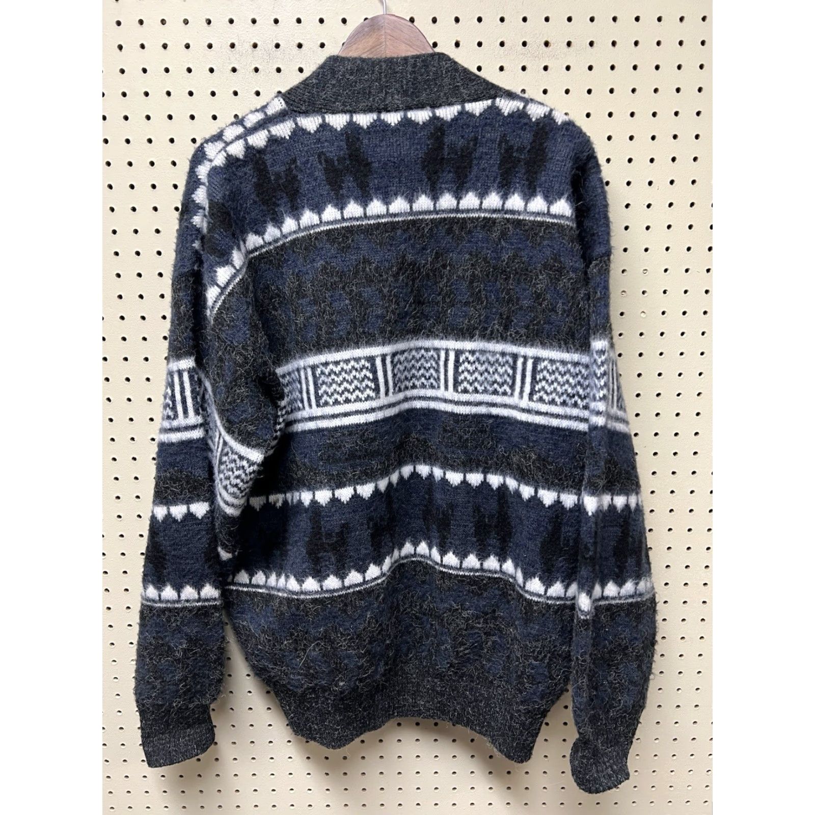 Native Tedijos Ruminahui Wool Alpaca Llama Native Tribal Cardigan Sweater XL Size US XL / EU 56 / 4 - 2 Thumbnail