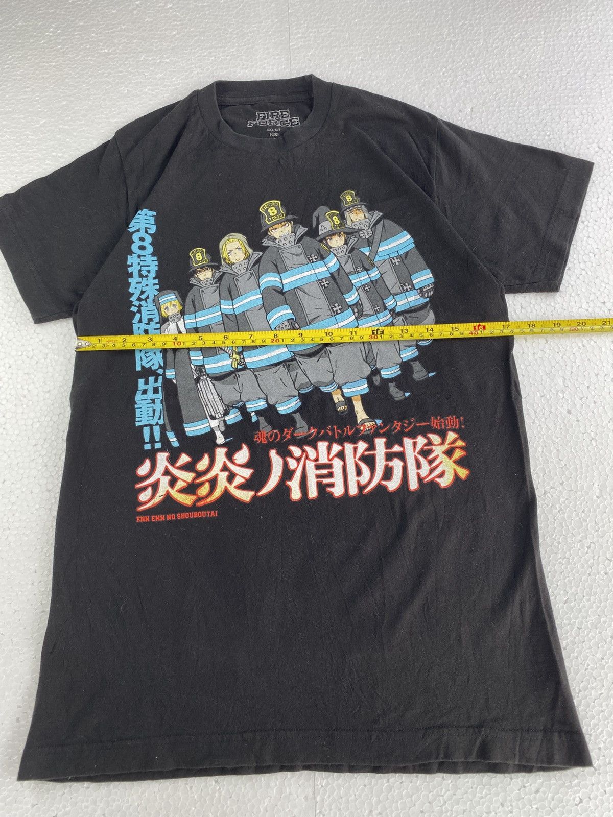 Anime × Vintage Anime Tshirt Fire Force (B14) Size US S / EU 44-46 / 1 - 5 Thumbnail