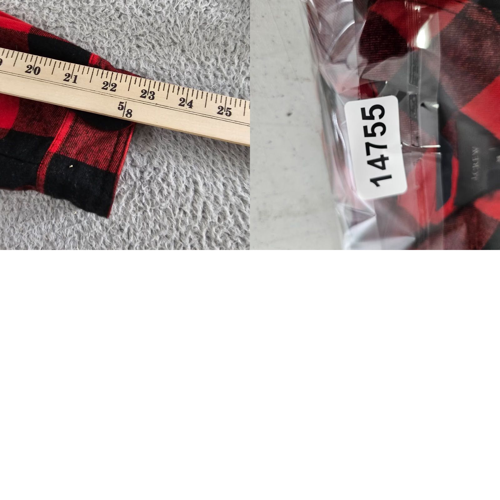 J.Crew J. Crew Sweater Womens XS Red Plaid 1/2 Button Pullover Shacket Pockets Buttoned Collar Knit Crew Cardigan Everyday Casual Workwear Fall Winter Size XS / US 0-2 / IT 36-38 - 9 Thumbnail