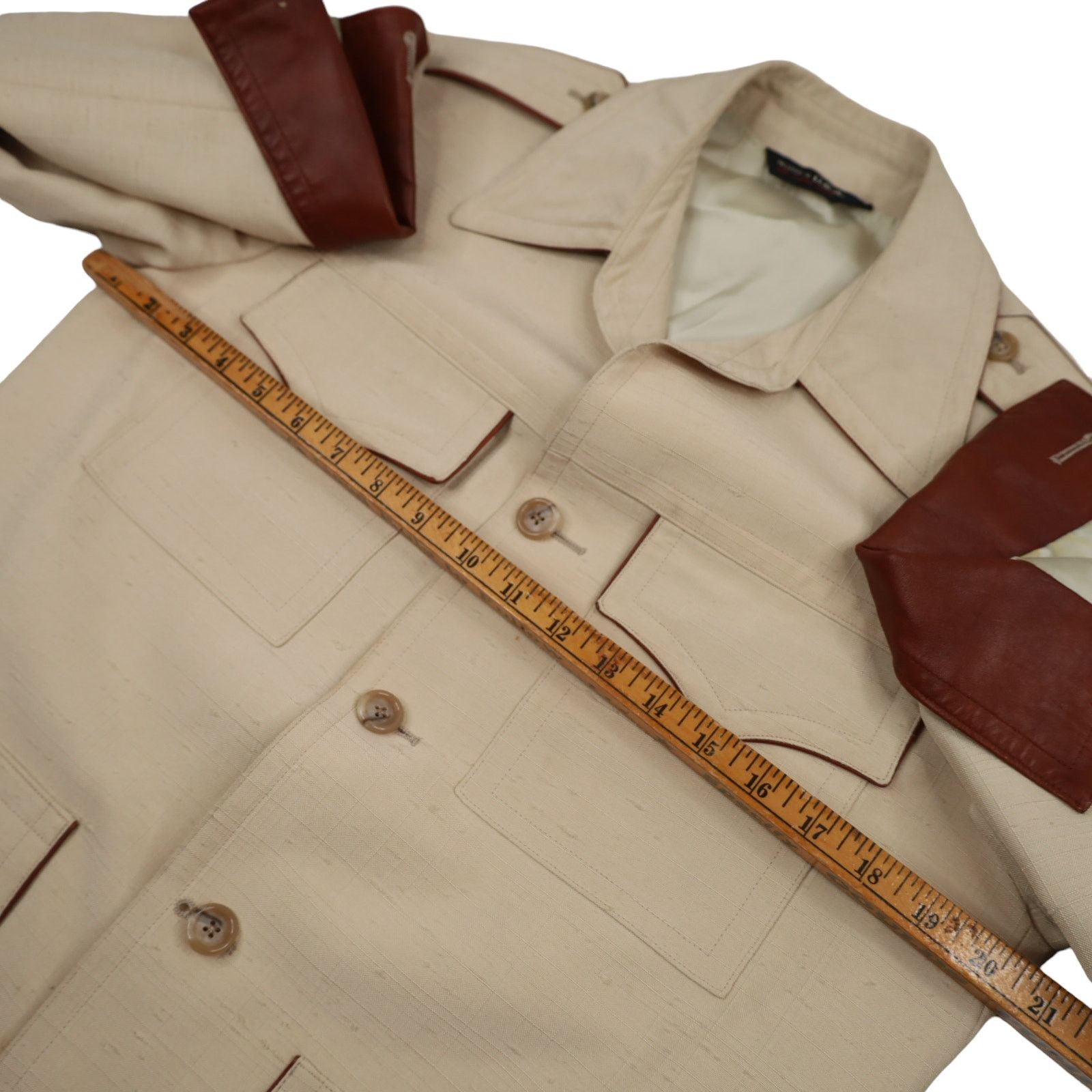 Vintage Vintage Soundings by Sinsheimer Polyester Western Sport Coat Size US L / EU 52-54 / 3 - 10 Thumbnail