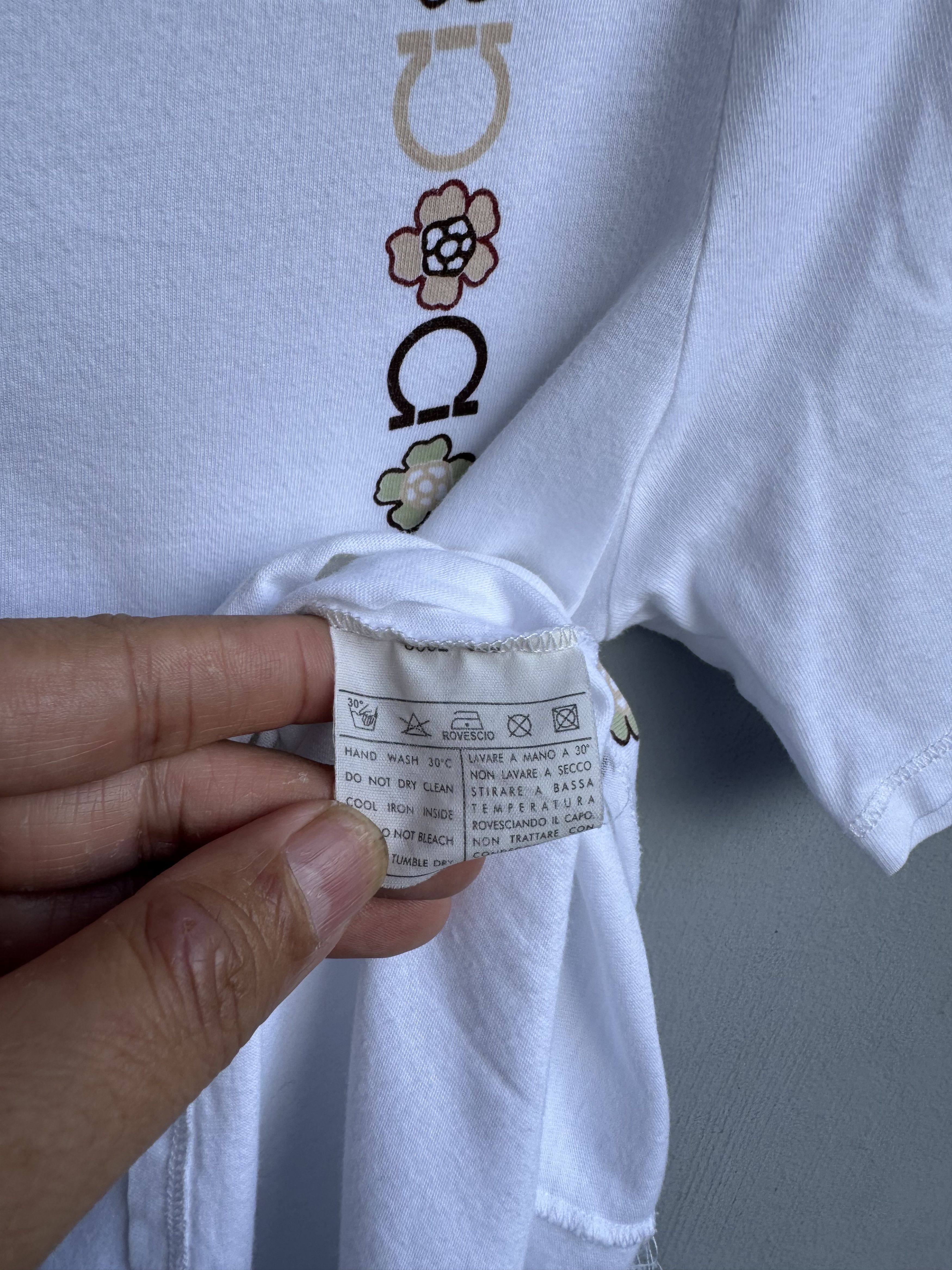 Salvatore Ferragamo Salvatore Ferragamo Logo Jeweled Shirt Size M / US 6-8 / IT 42-44 - 5 Thumbnail
