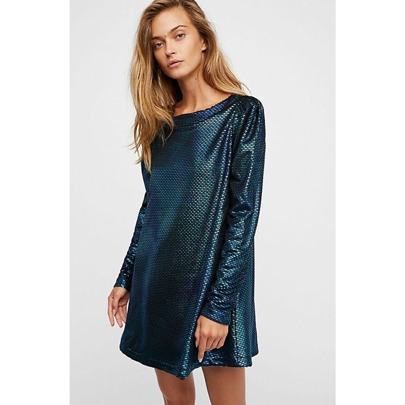 Free People New Free People Diamonds are Forever Mini Dress $128 X-Small Size XS / US 0-2 / IT 36-38 - 6 Thumbnail
