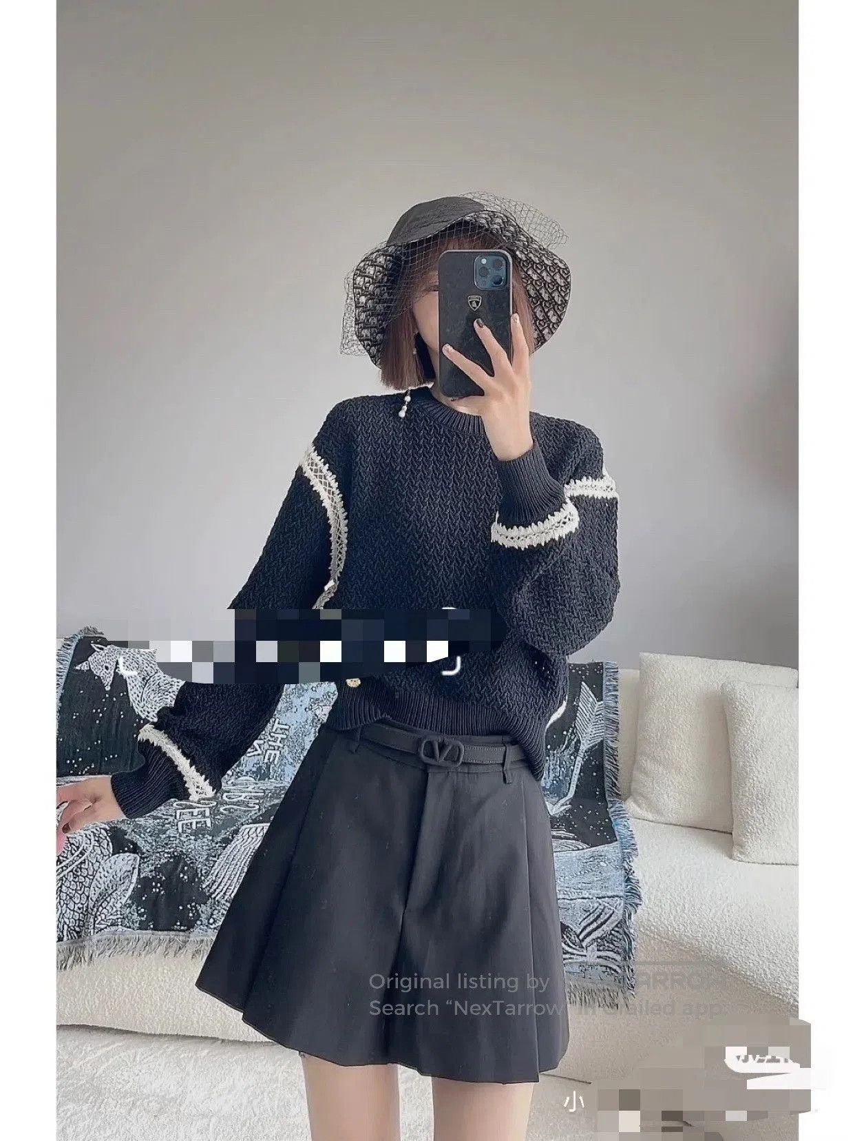 Chanel Chanel 22C Openwork Knit Sweater. Size XXS / US 00 / IT 34 - 5 Thumbnail
