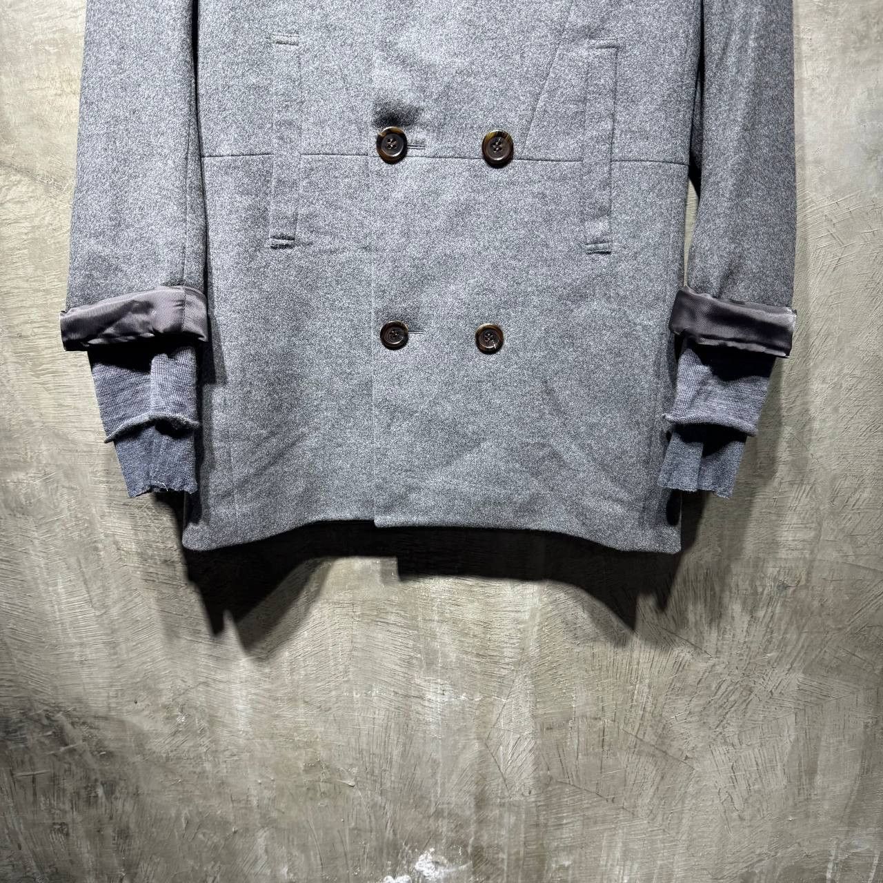 Undercover Undercover Japan Sheer Collar double breasted coat Size XS / US 0-2 / IT 36-38 - 3 Thumbnail