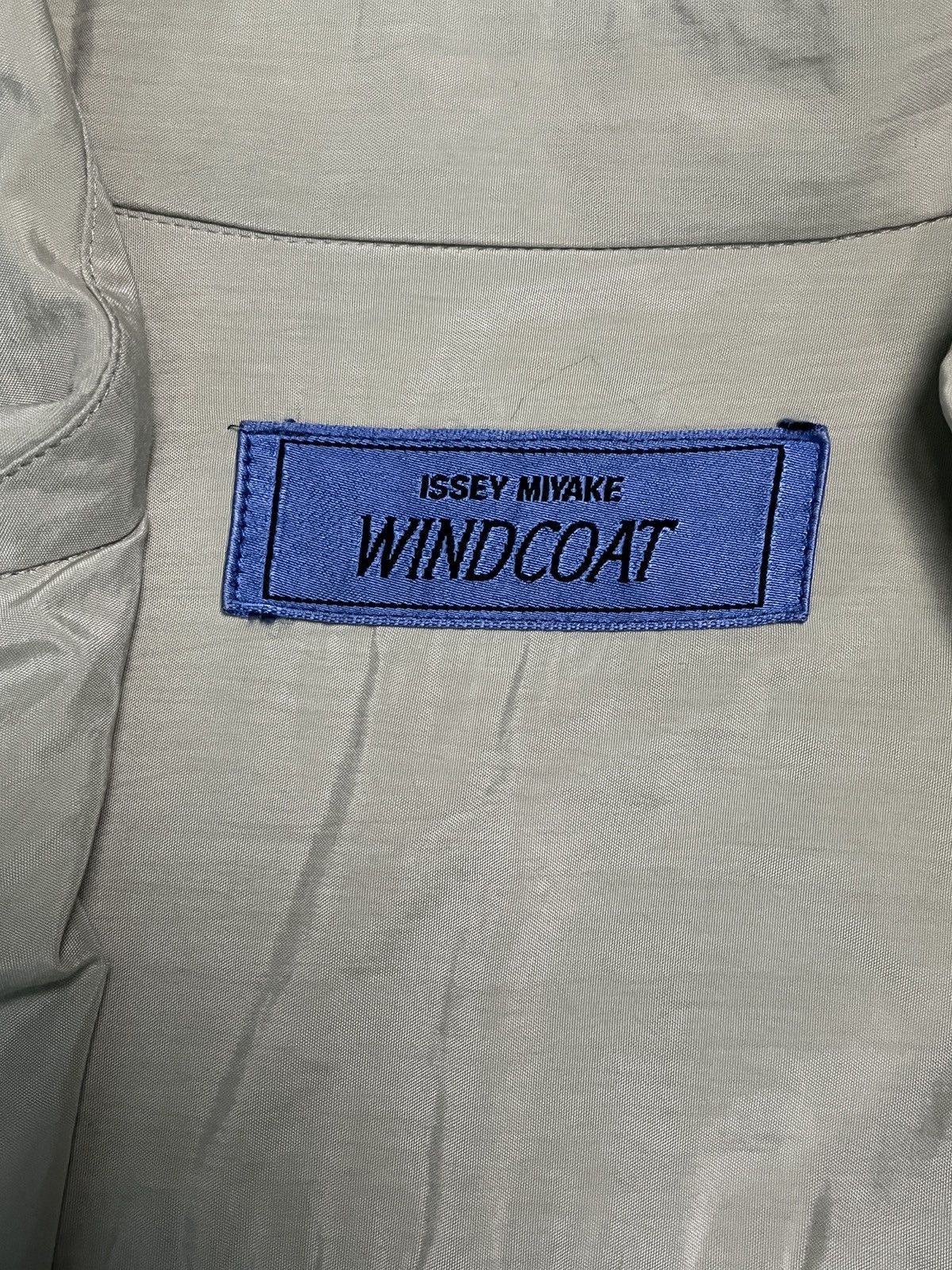 Issey Miyake Vintage 80s Issey Miyake Windcoat Nylon Oversized Long Coat Size US M / EU 48-50 / 2 - 12 Thumbnail