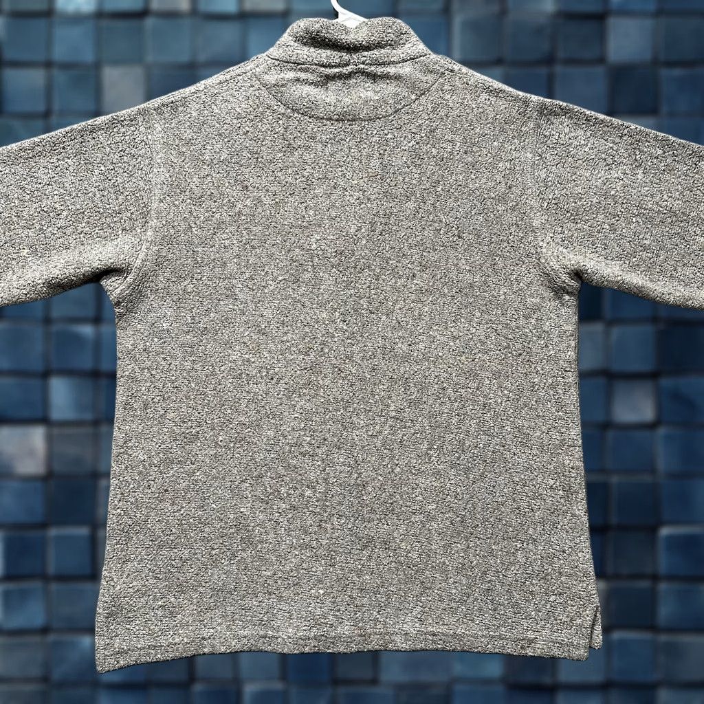 The Territory Ahead VINTAGE Territory Ahead Sweater Mens Large Gray Quarter Zip Fleece Hiking 90s Casual Outdoor Zipper Pullover Winter Fall Spring Nice Used Size US L / EU 52-54 / 3 - 1 Thumbnail