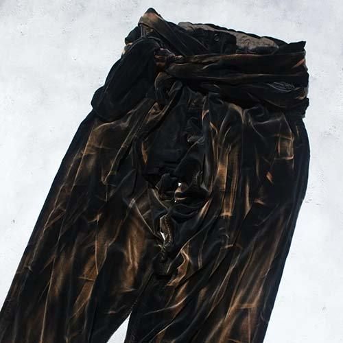 Yohji Yamamoto Yohji Yamamoto Pour Homme STRIPED VELVETEEN Pants Trouser Size US 30 / EU 46 - 3 Thumbnail