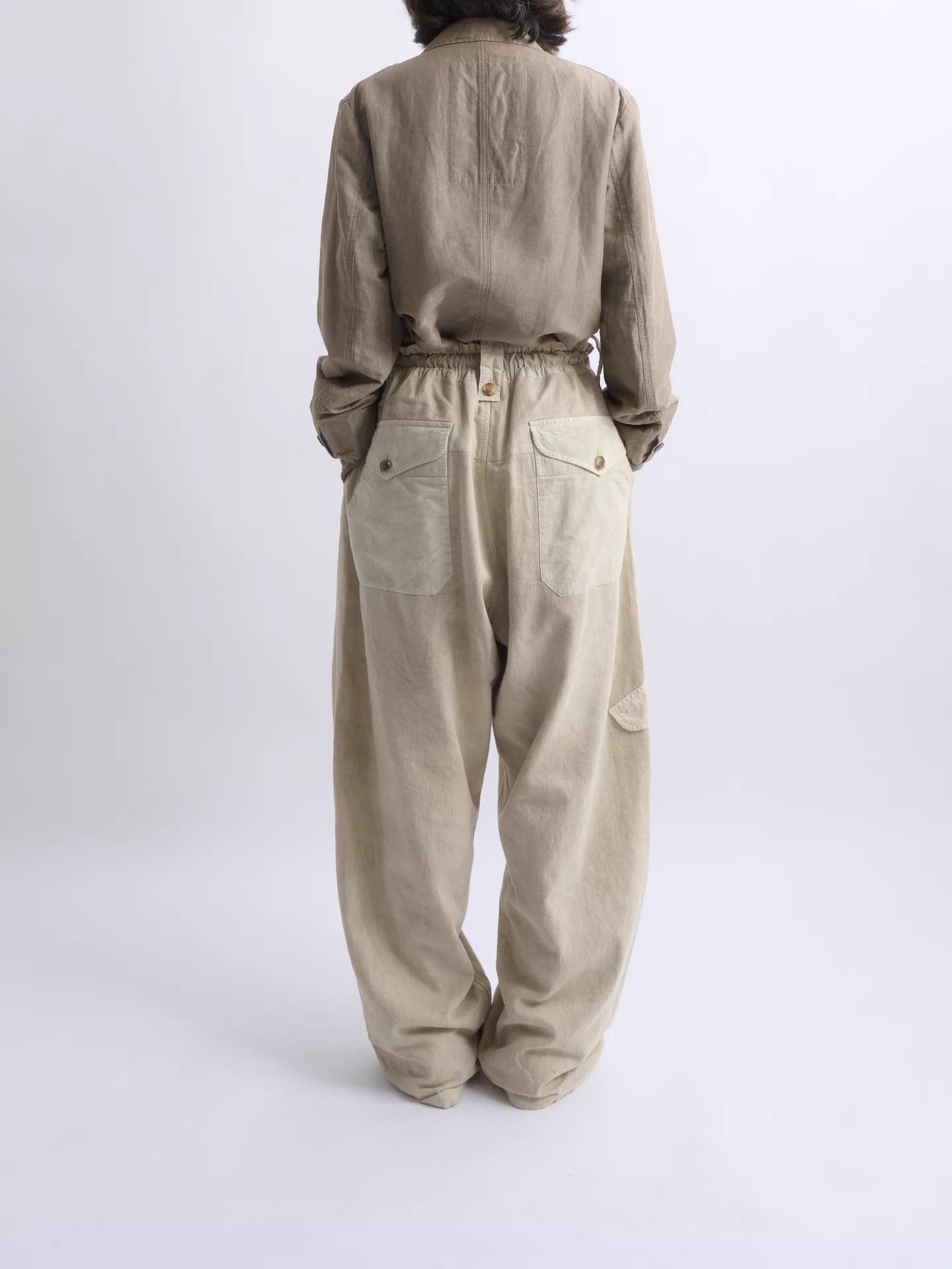 NOMA t.d Nomat Plant Dyed Khaki Military SAS Utility Pants Size US 34 / EU 50 - 5 Thumbnail