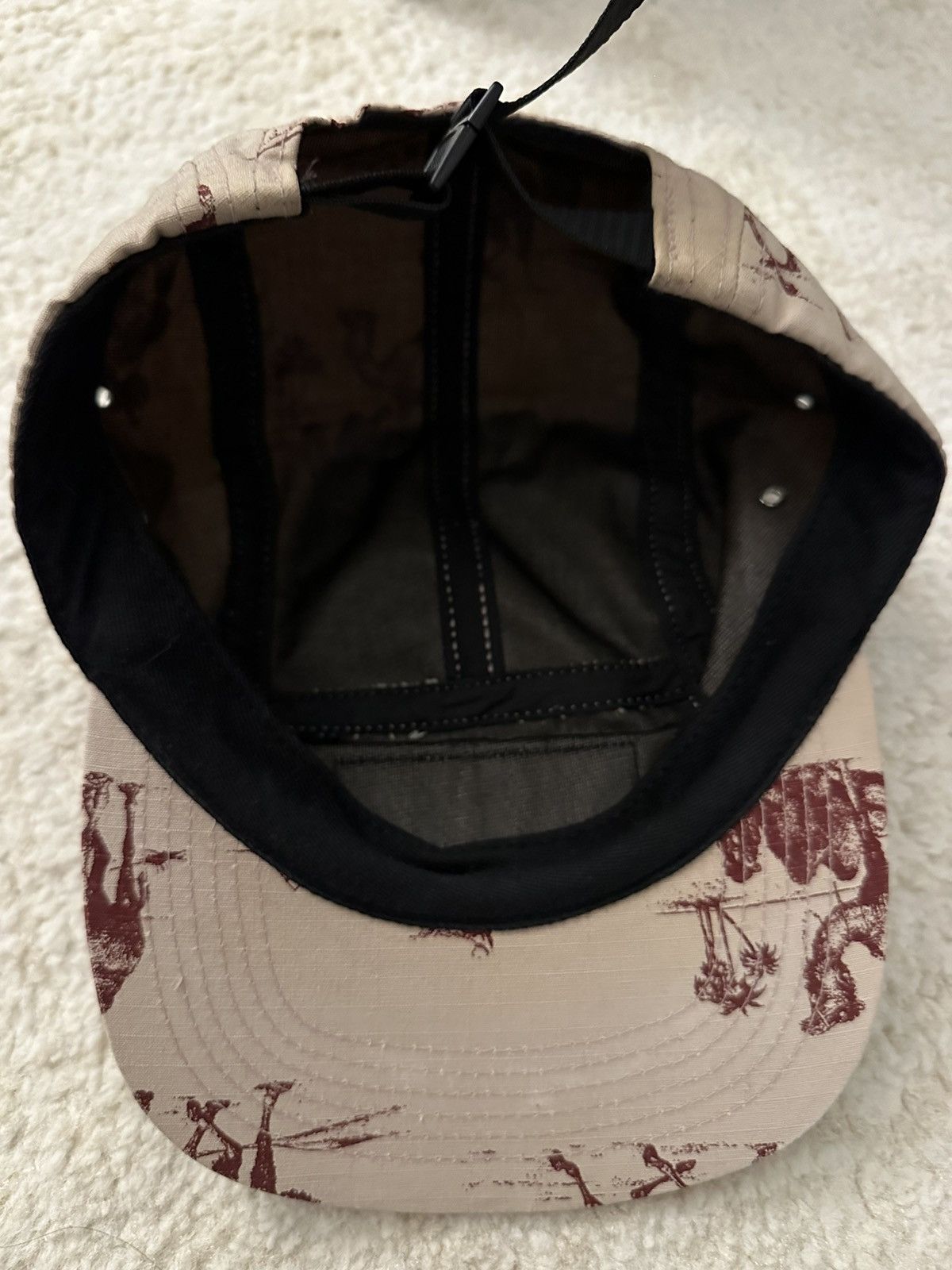 Supreme Supreme Maroon Camel Camp Cap Size ONE SIZE - 5 Thumbnail