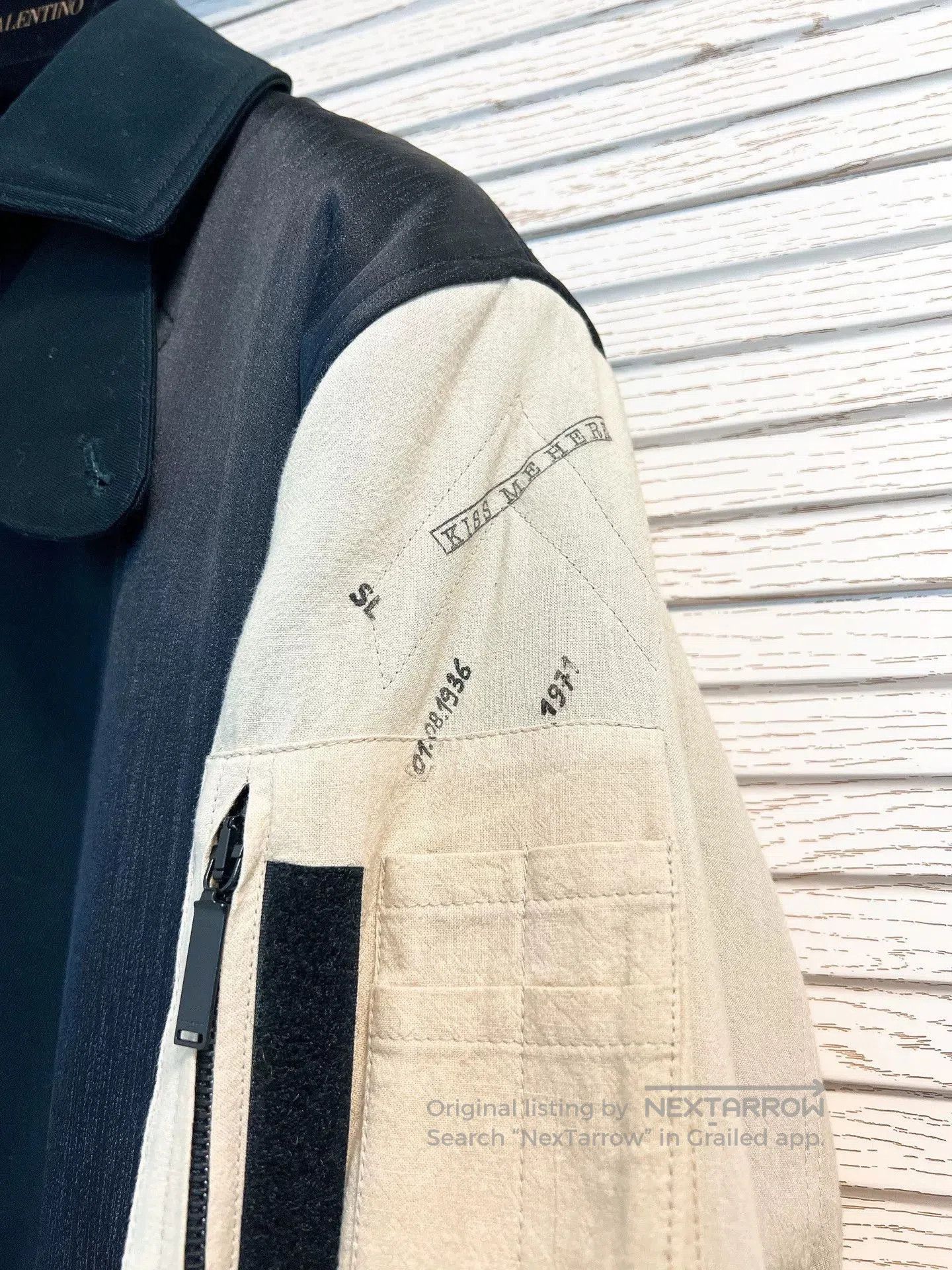 Saint Laurent Paris Saint Laurent SLP Embroidered Pilot Jacket. Size S / US 4 / IT 40 - 4 Thumbnail
