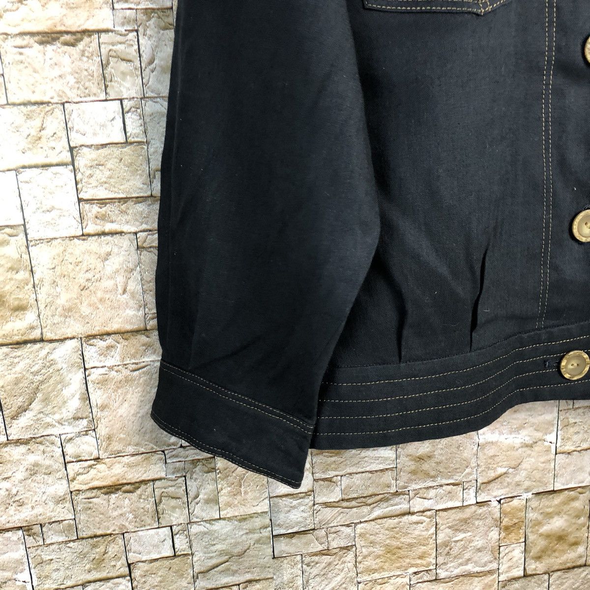 Japanese Brand Yamanacoa Black japan jacket Coats #A234 Size US M / EU 48-50 / 2 - 7 Thumbnail