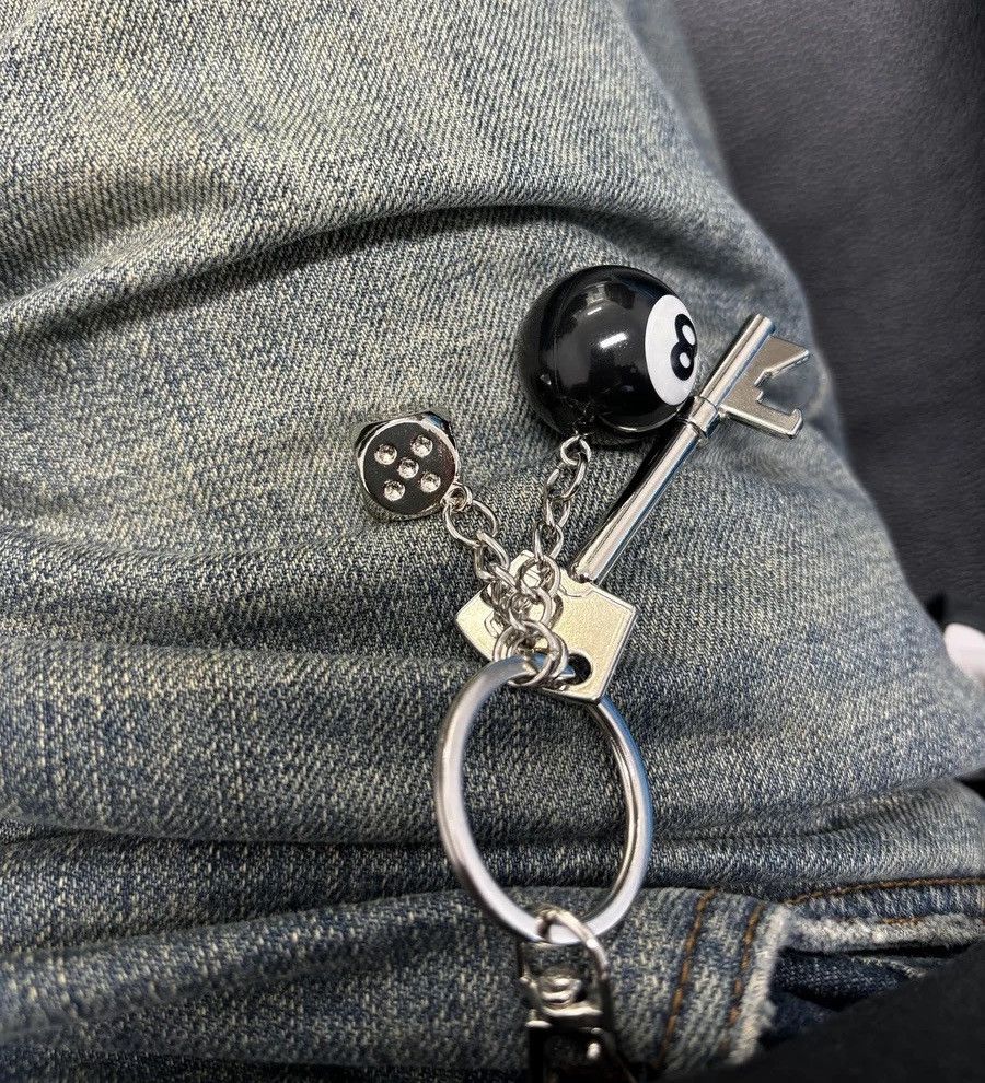 Japanese Brand × Vintage Retro punk y2k key snooker ball dice keychain Size ONE SIZE - 1 Thumbnail