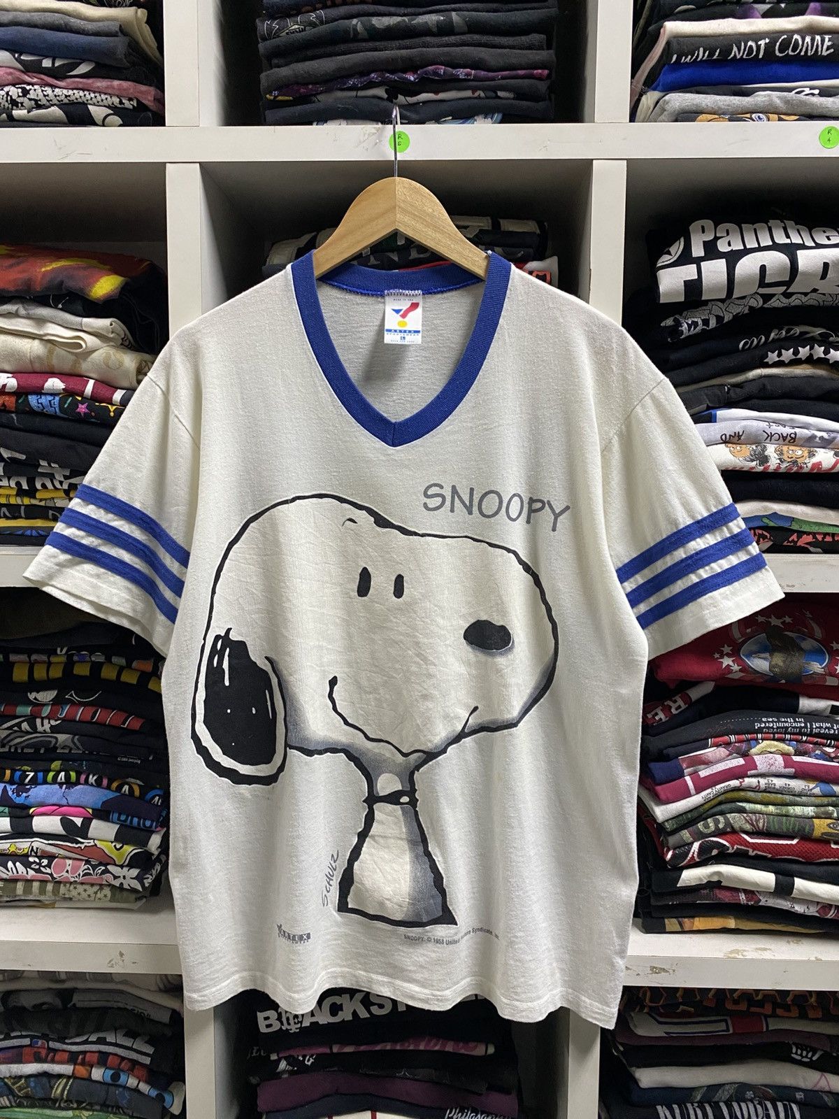 Artek × Vintage Vintage 80’s Snoopy Tee Size US L / EU 52-54 / 3 - 2 Thumbnail