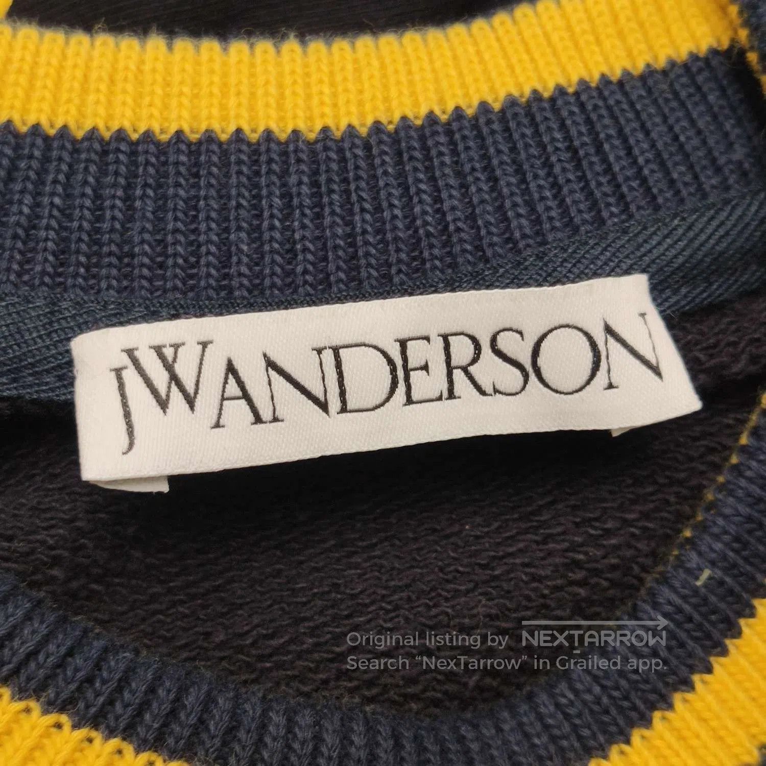 JW Anderson J.W.Anderson XS Cotton Logo Crewneck Sweatshirt. Size US XS / EU 42 / 0 - 4 Thumbnail