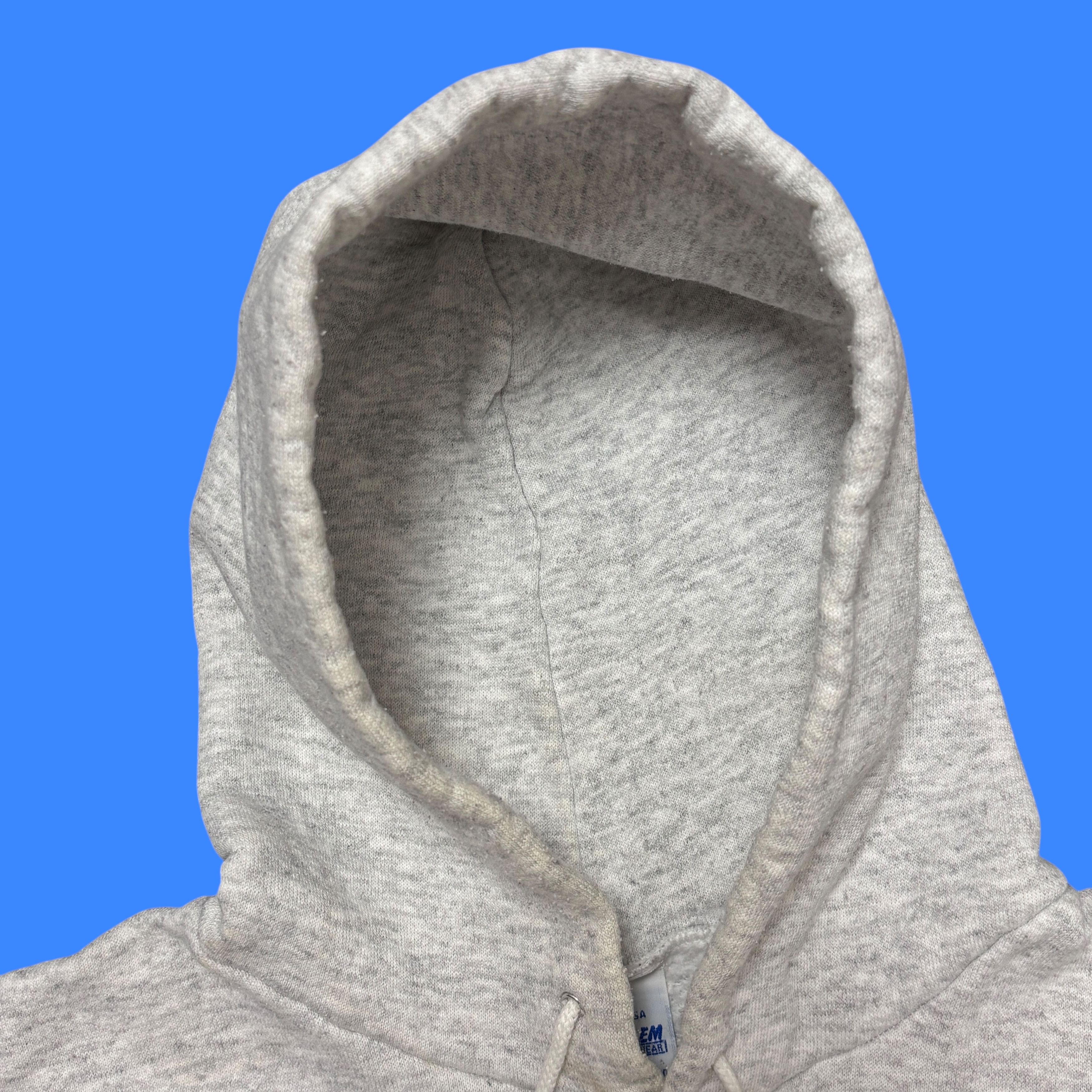 Vintage Vintage Blank Hoodie Gray 90s Salem Sportswear Made In Usa Size US L / EU 52-54 / 3 - 4 Thumbnail
