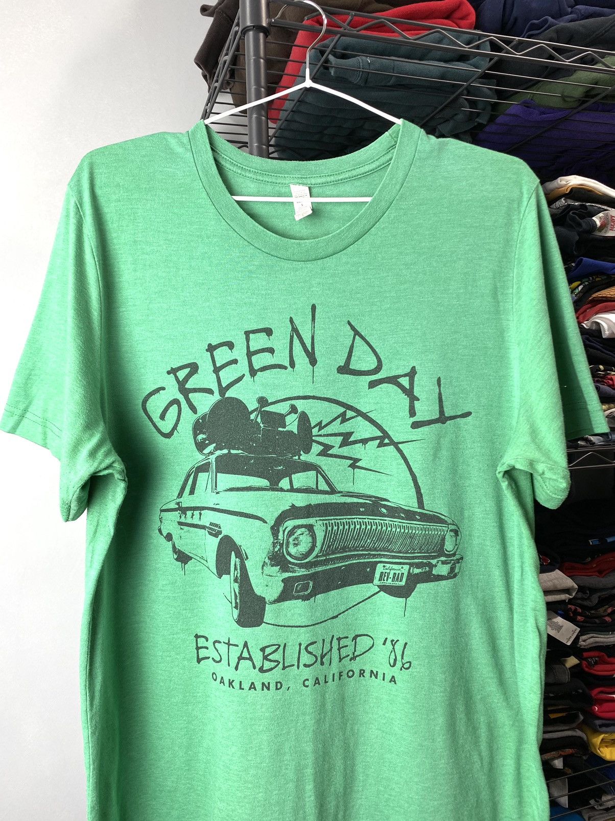 Band Tees Vintage Green Day Band Tour T Shirt American Vintage Size US L / EU 52-54 / 3 - 2 Thumbnail