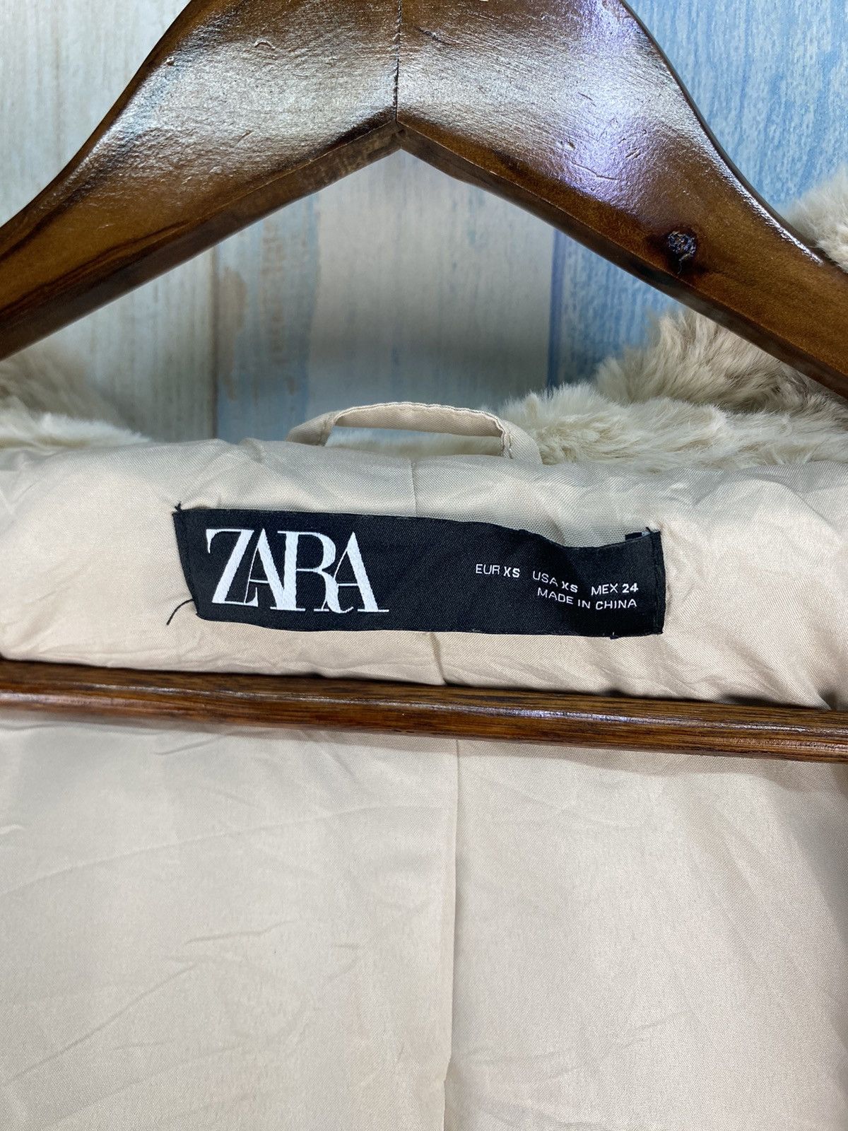 Zara Zara Fur Baggy Hoodie Size XS / US 0-2 / IT 36-38 - 8 Thumbnail