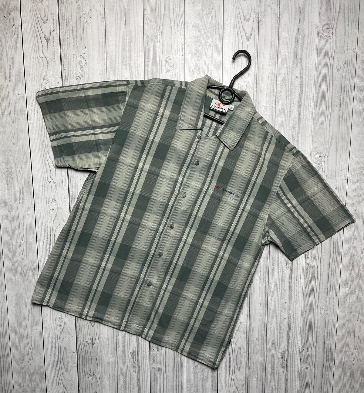 O'Neill × Vintage Vintage O’Neil shirt USA rare plaid logo size M Size US M / EU 48-50 / 2 - 1 Thumbnail