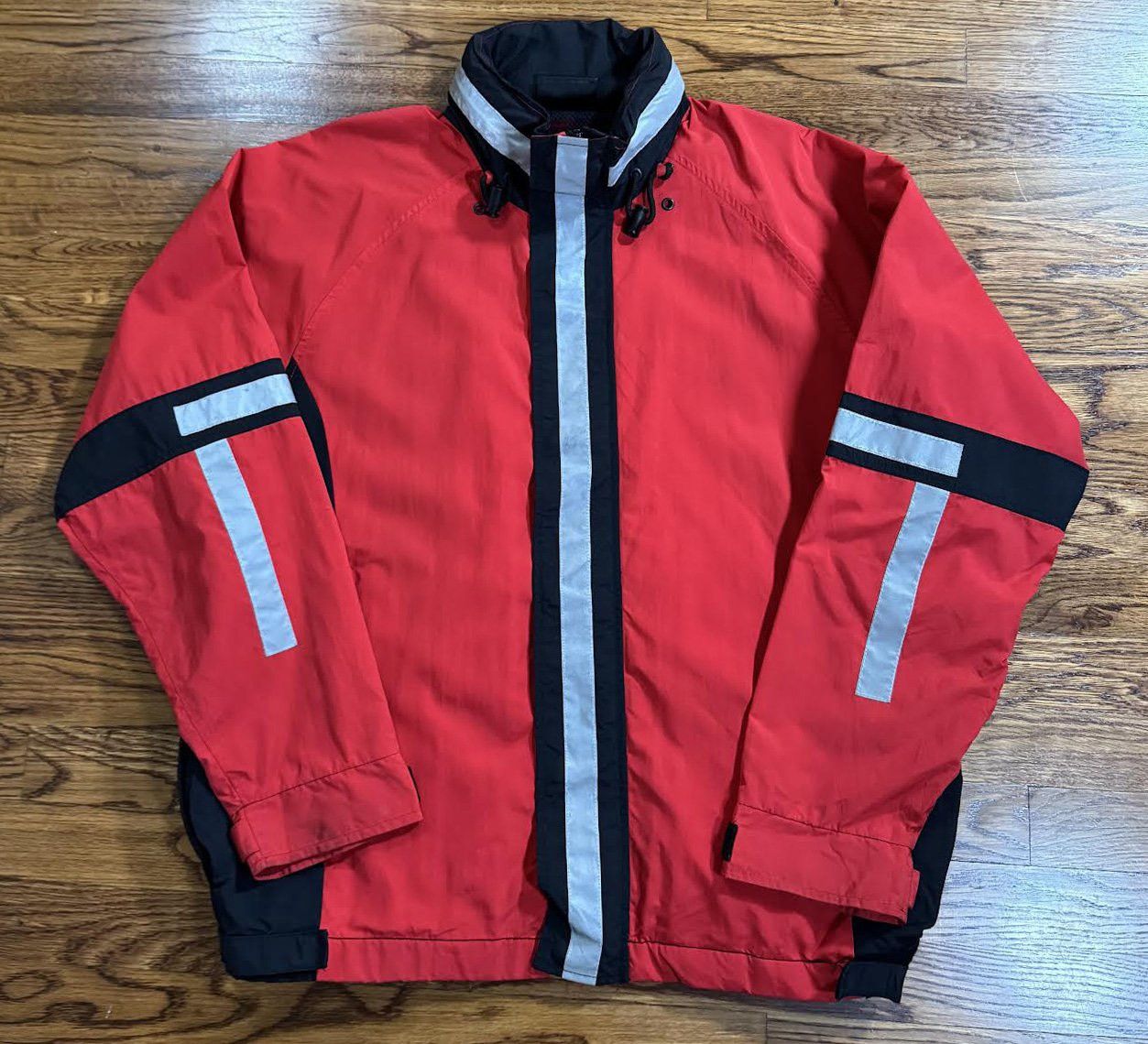 DKNY Vintage DKNY Tech Equipment Red / Black / 3M Jacket Size M Size US M / EU 48-50 / 2 - 2 Thumbnail