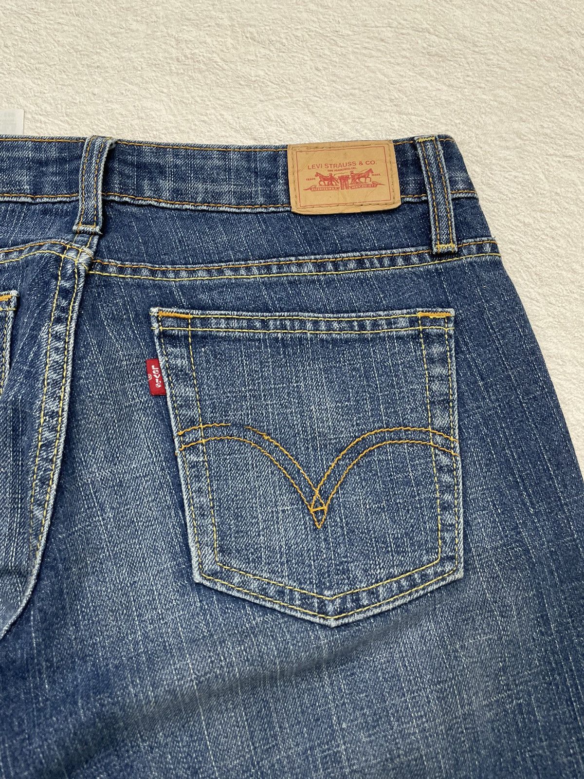 Levi's 2000s Levi’s Flare Denim Bootcut Jeans Washed Y2K Japan Size US 26 / EU 42 - 8 Thumbnail