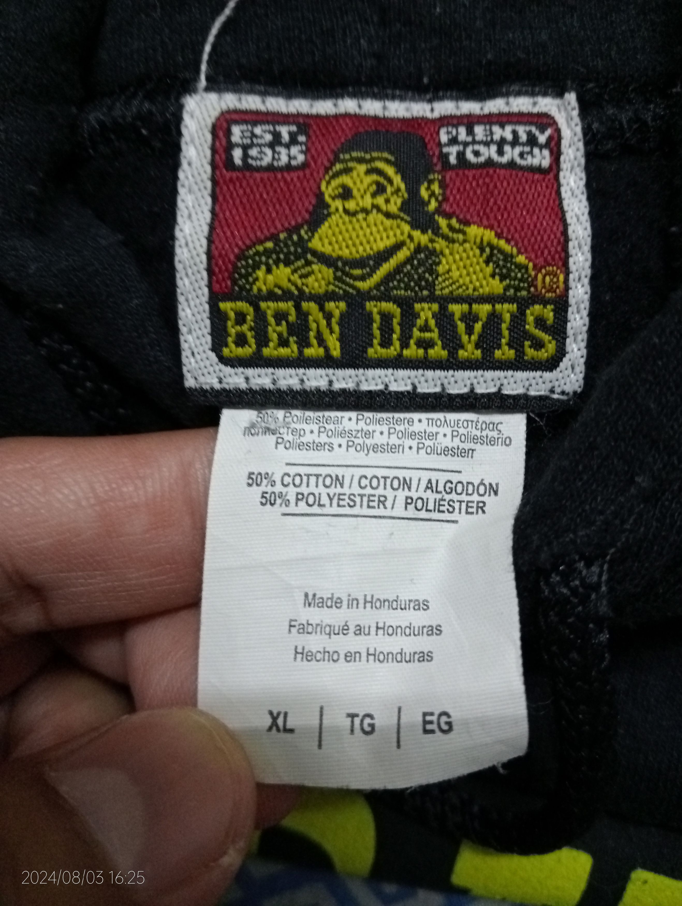 Ben Davis Ben Davis Work Clothing Pullover Hoodie Size US XL / EU 56 / 4 - 3 Thumbnail